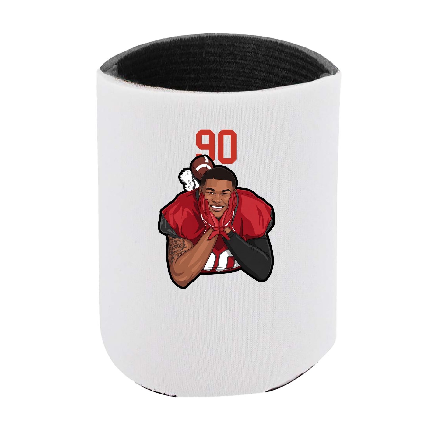 Can Holder — Number Top in White