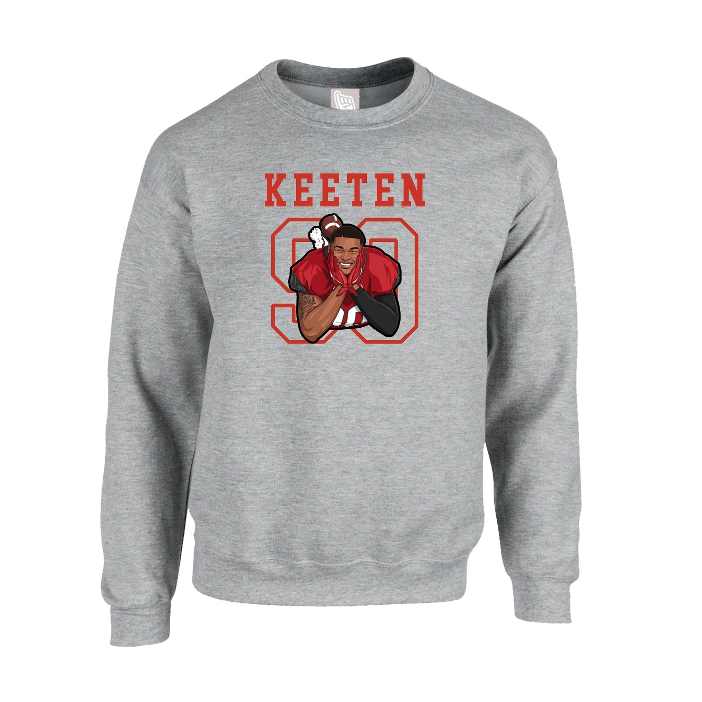 Fleece Crew — Shirsey in Grey