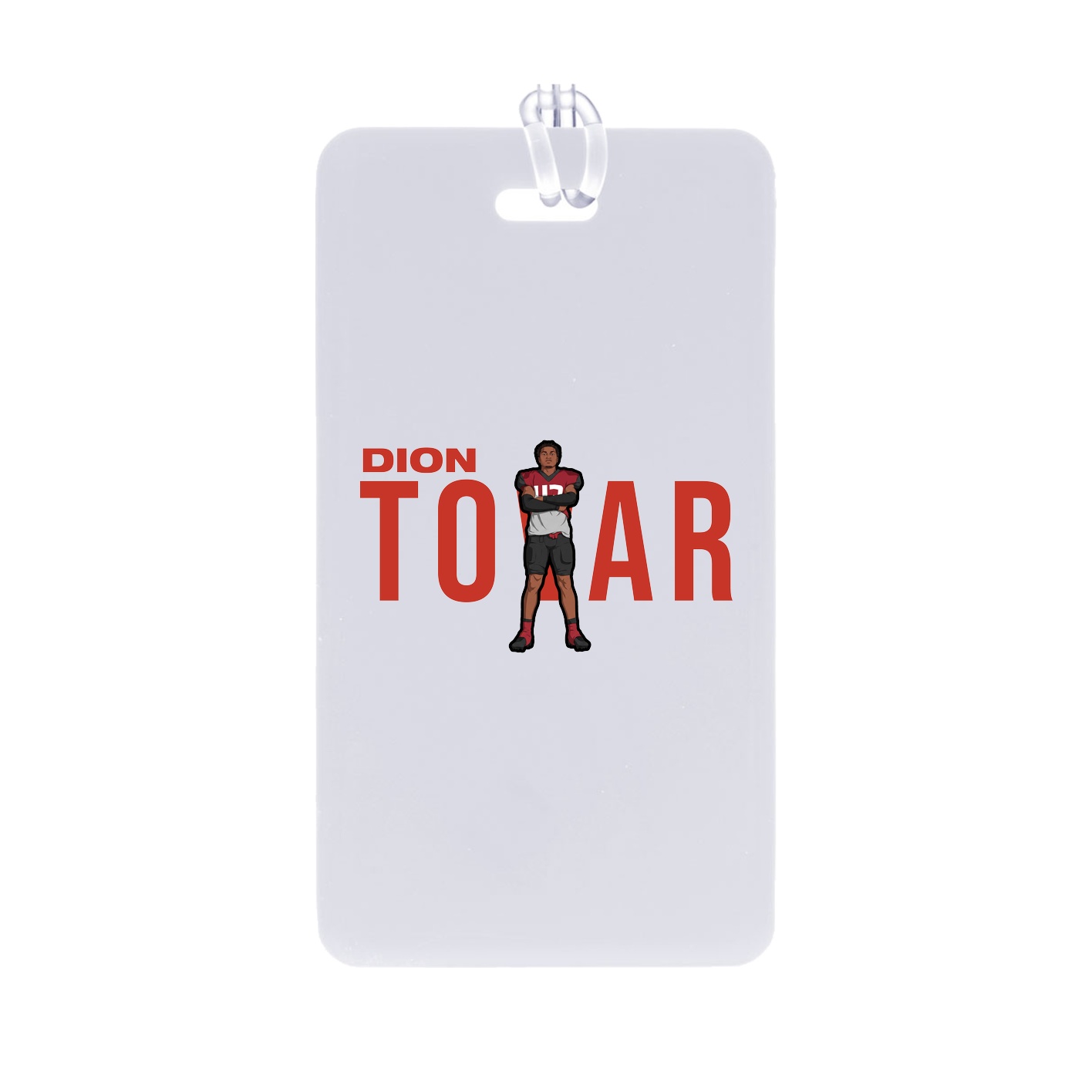 Bag Tag — Player Name in Classic