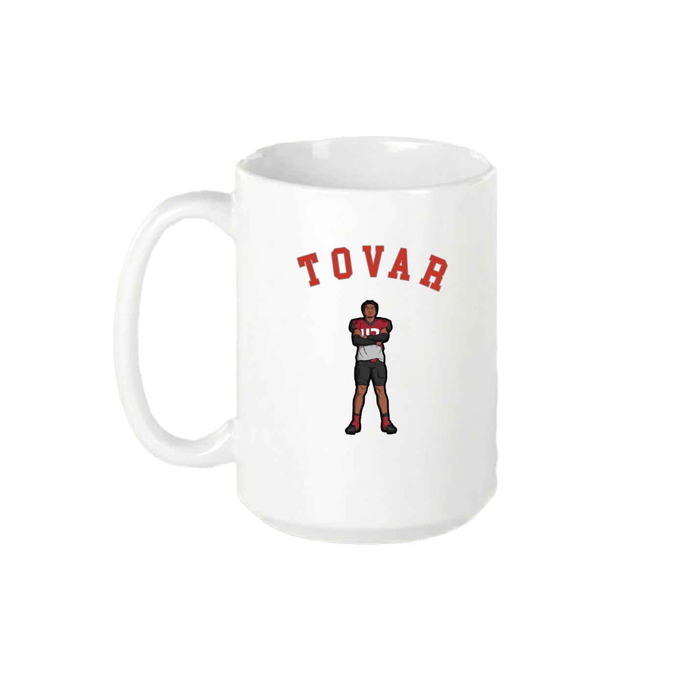 15oz Coffee Mug — Shirsey Arch in White