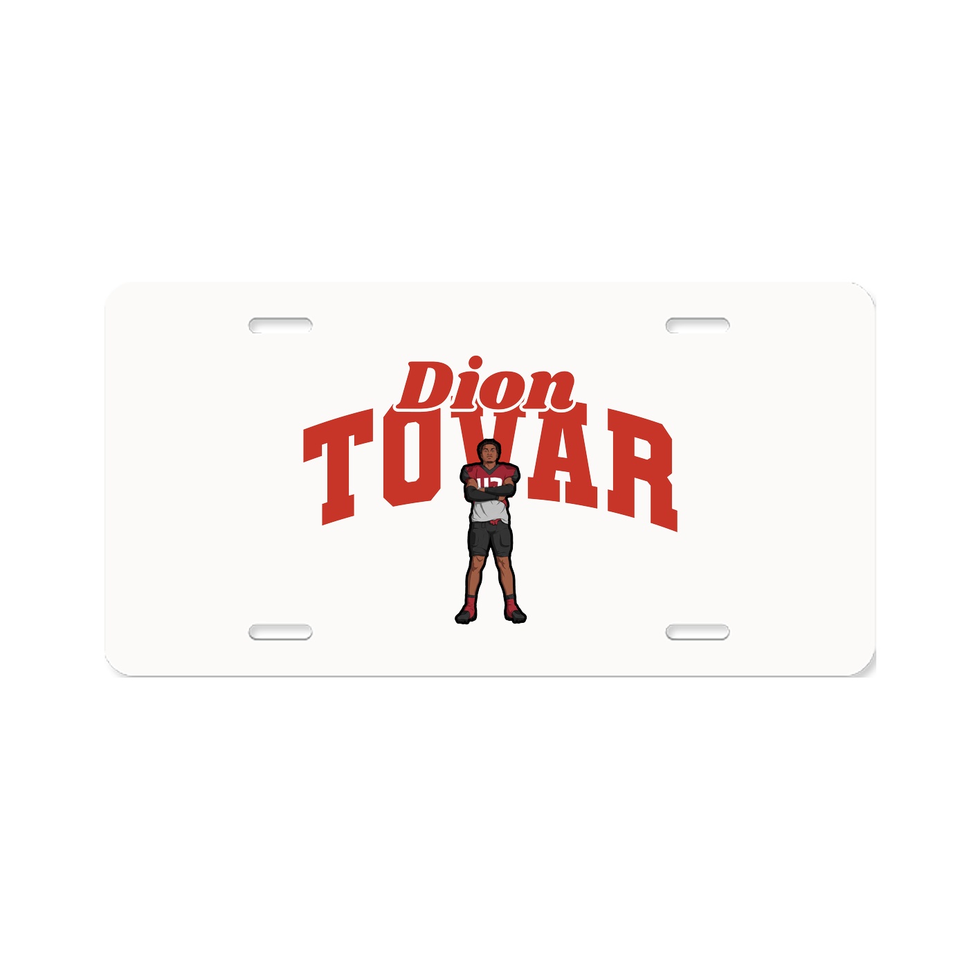 License Plate — Signature Arch in Classic