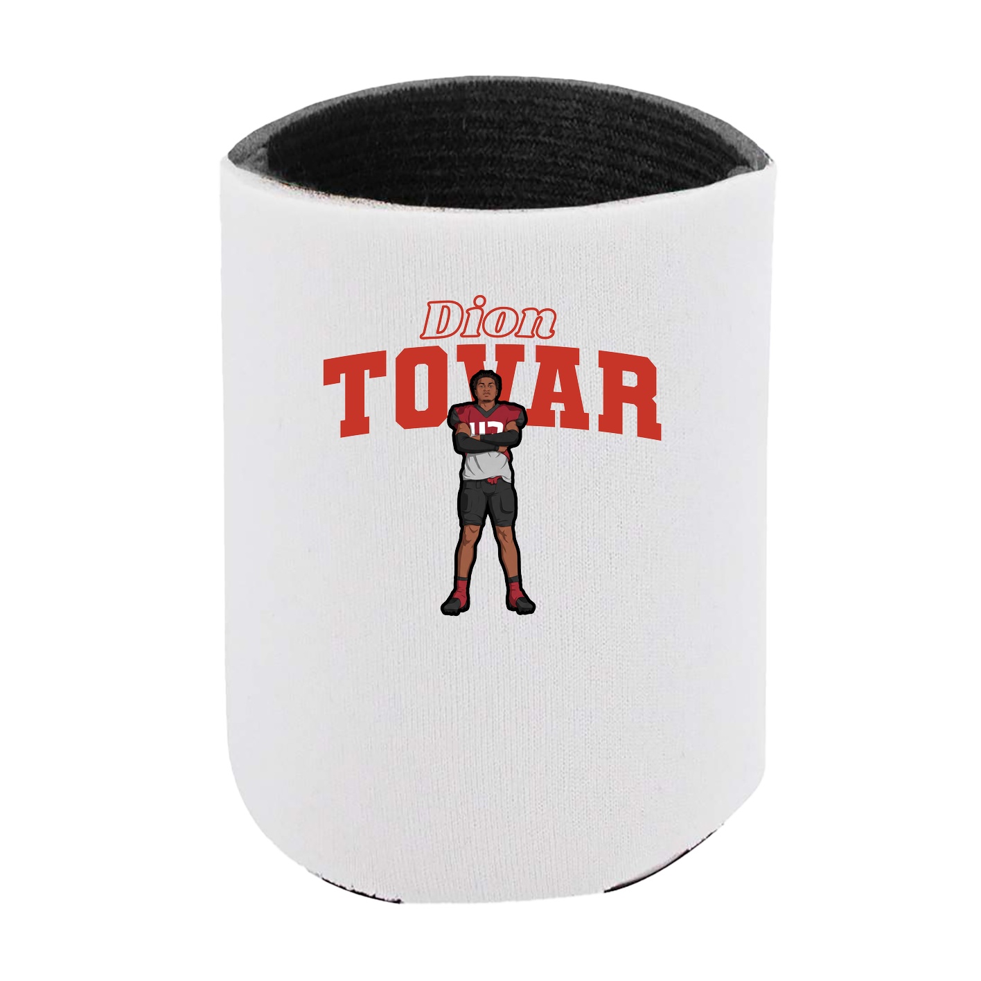Can Holder — Name Arch in White