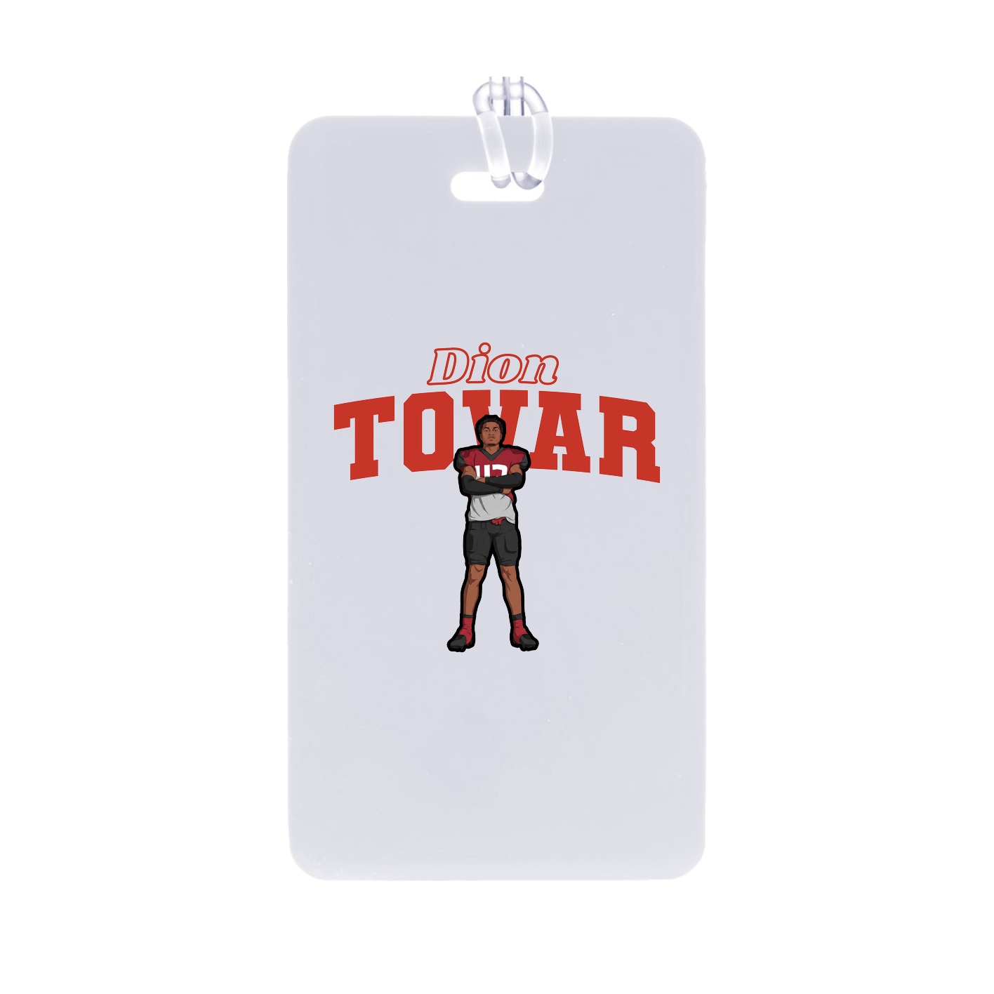Bag Tag — Name Arch in Classic