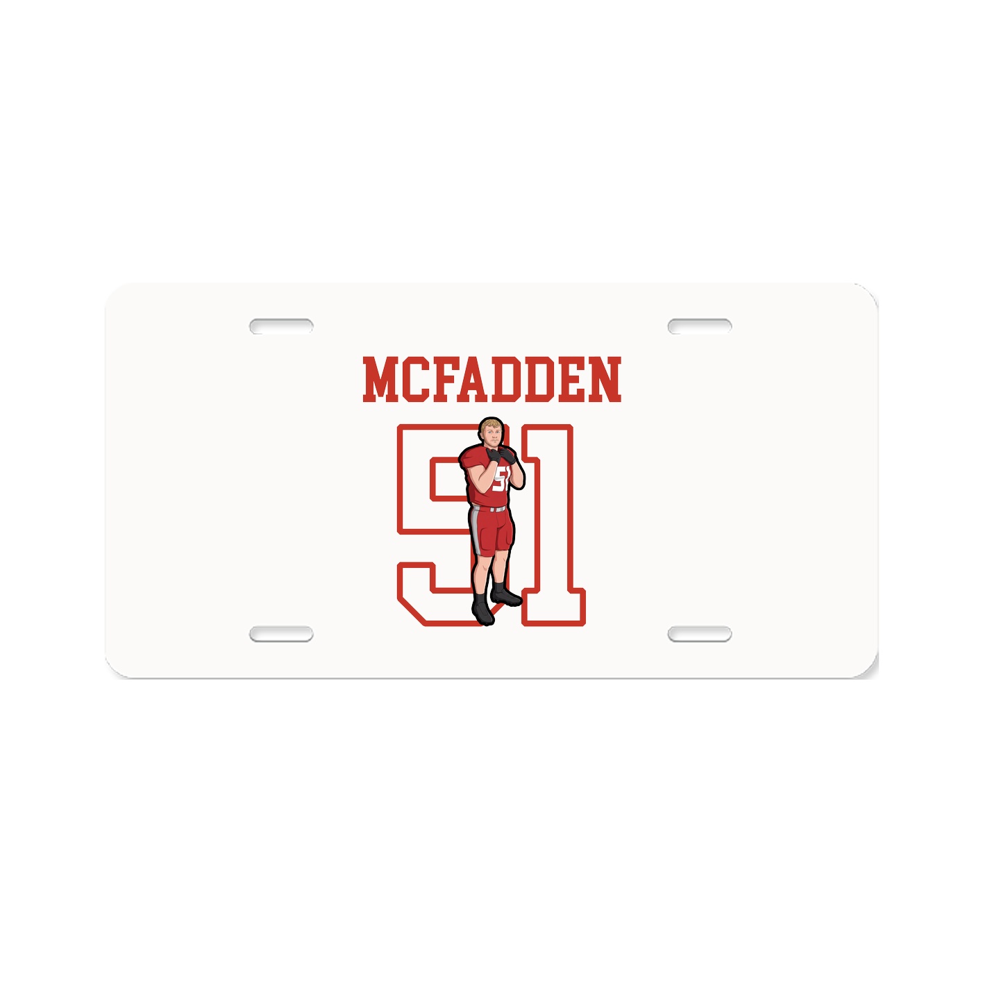 License Plate — Shirsey in Classic