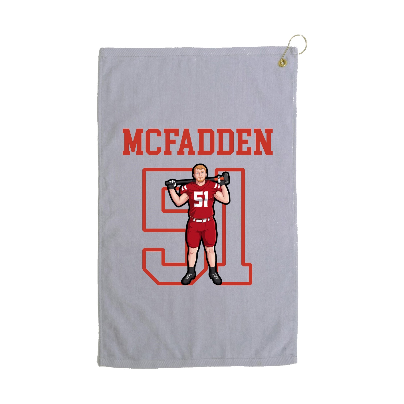 Golf Towel — Shirsey in Grey