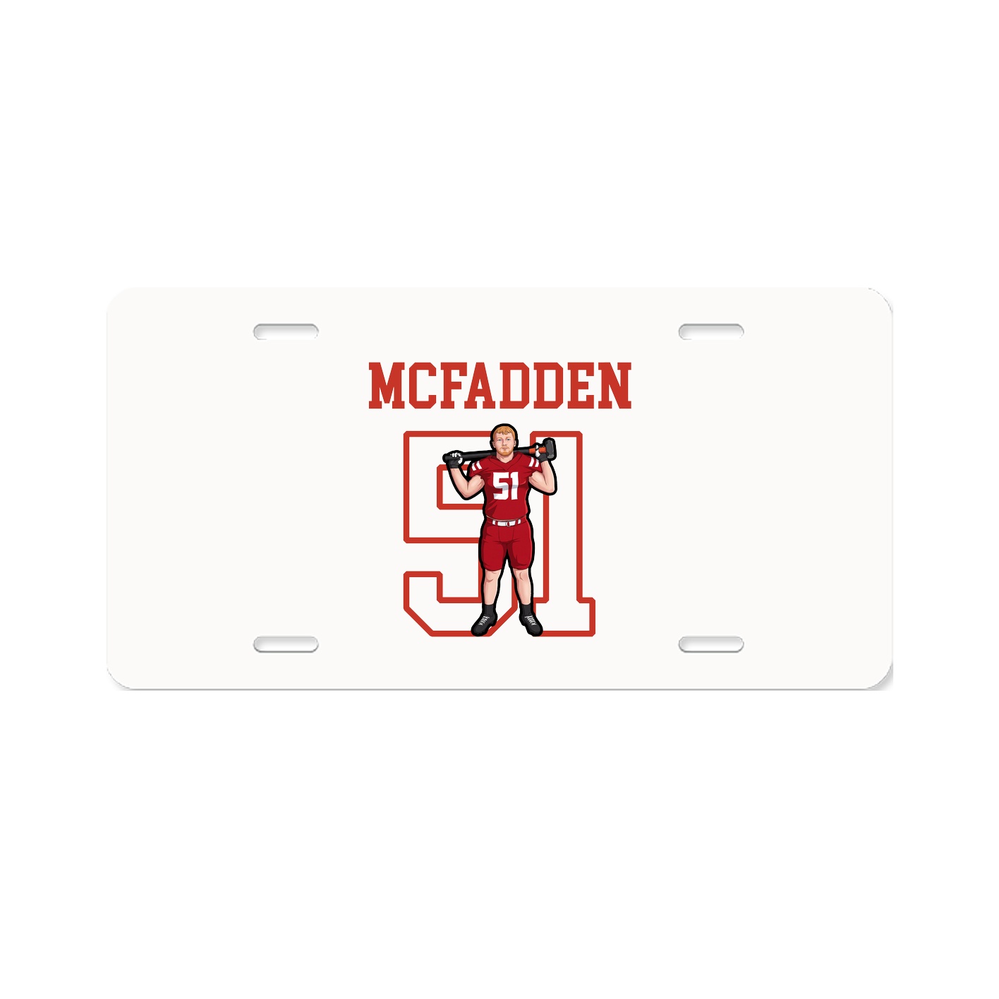 License Plate — Shirsey in Classic