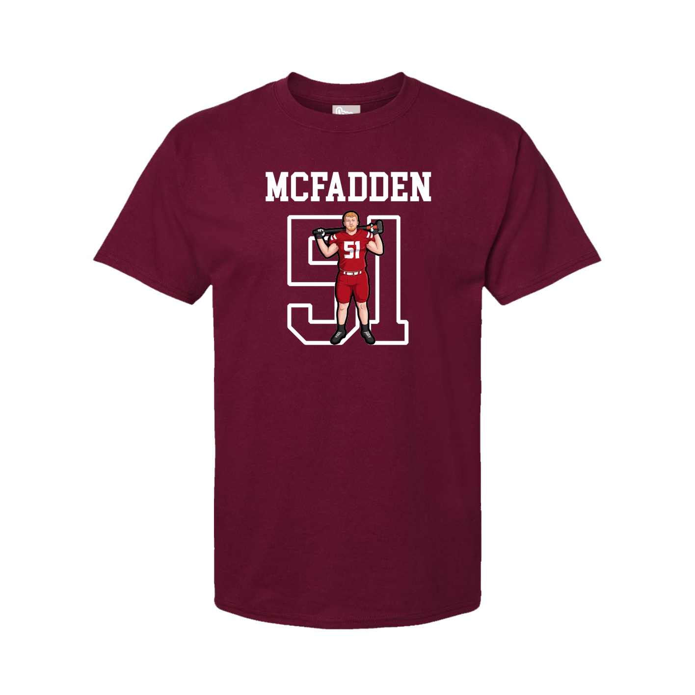 Youth Tee — Shirsey in Cardinal
