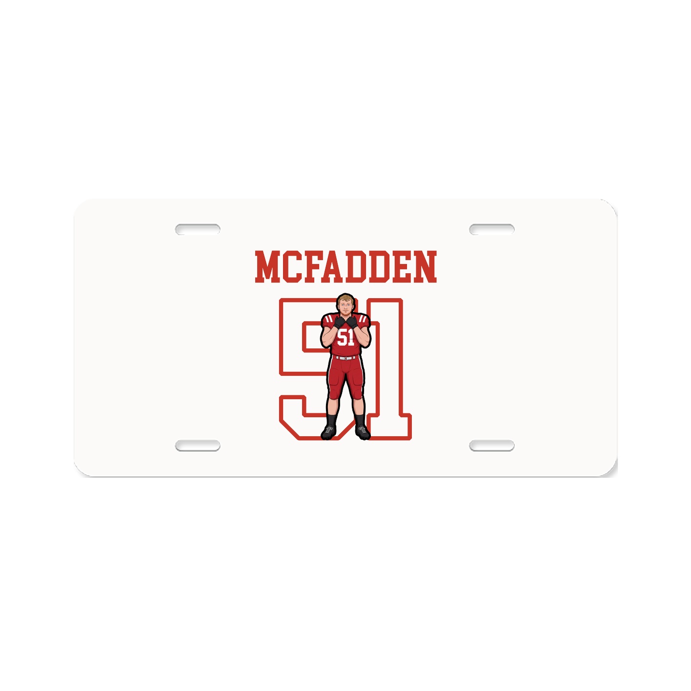 License Plate — Shirsey in Classic