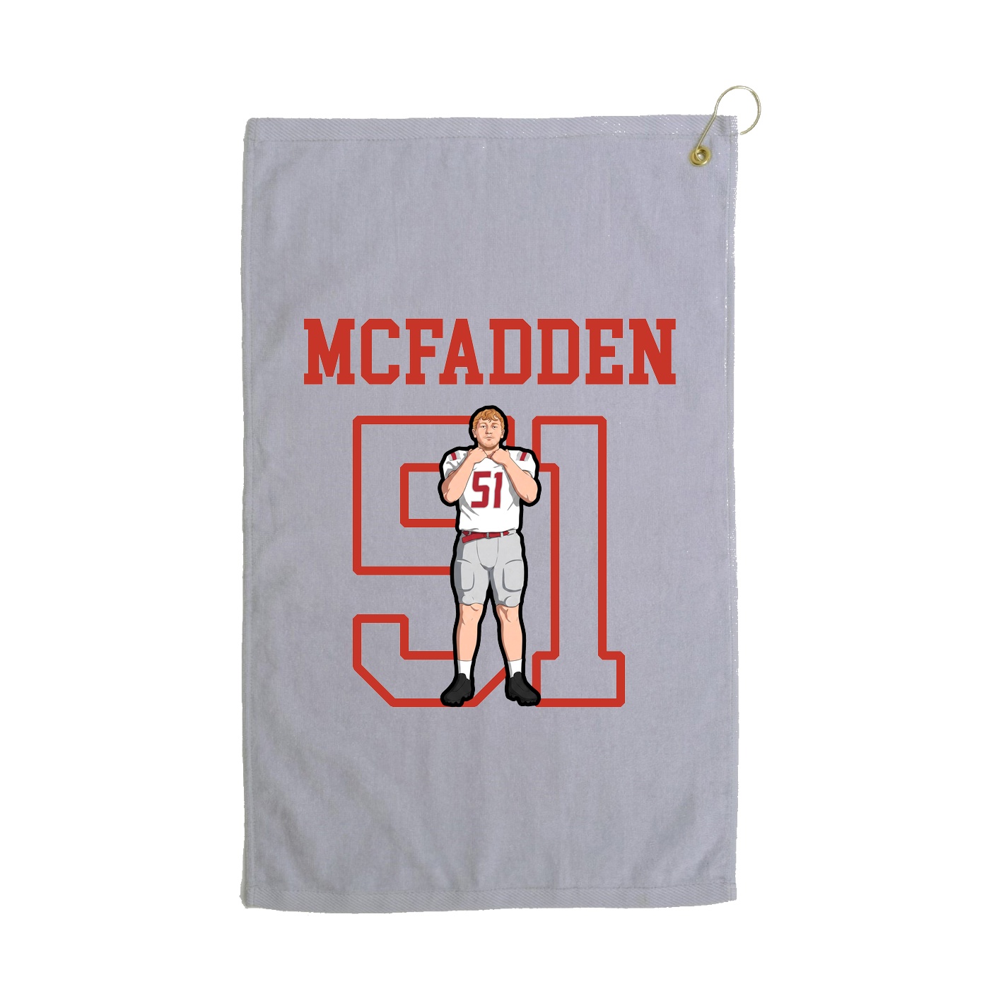 Golf Towel — Shirsey in Grey