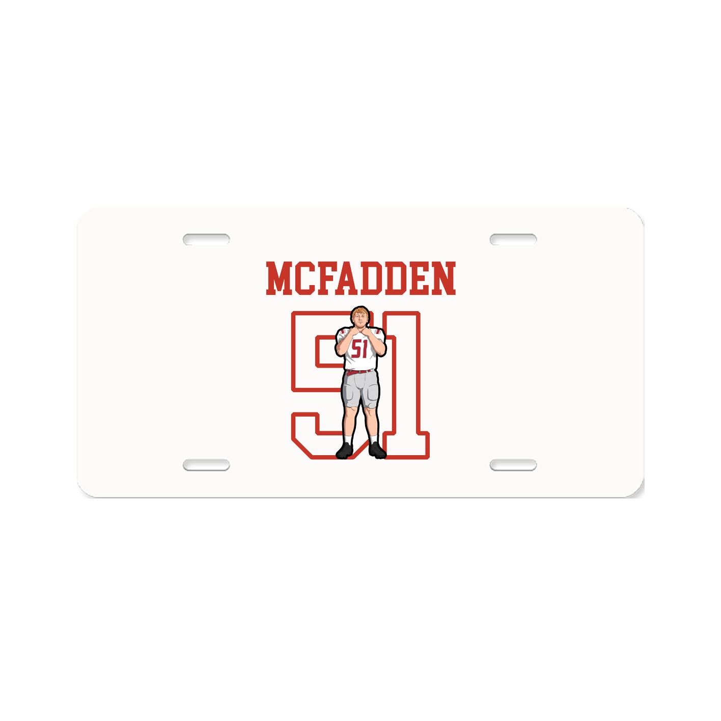 License Plate — Shirsey in Classic