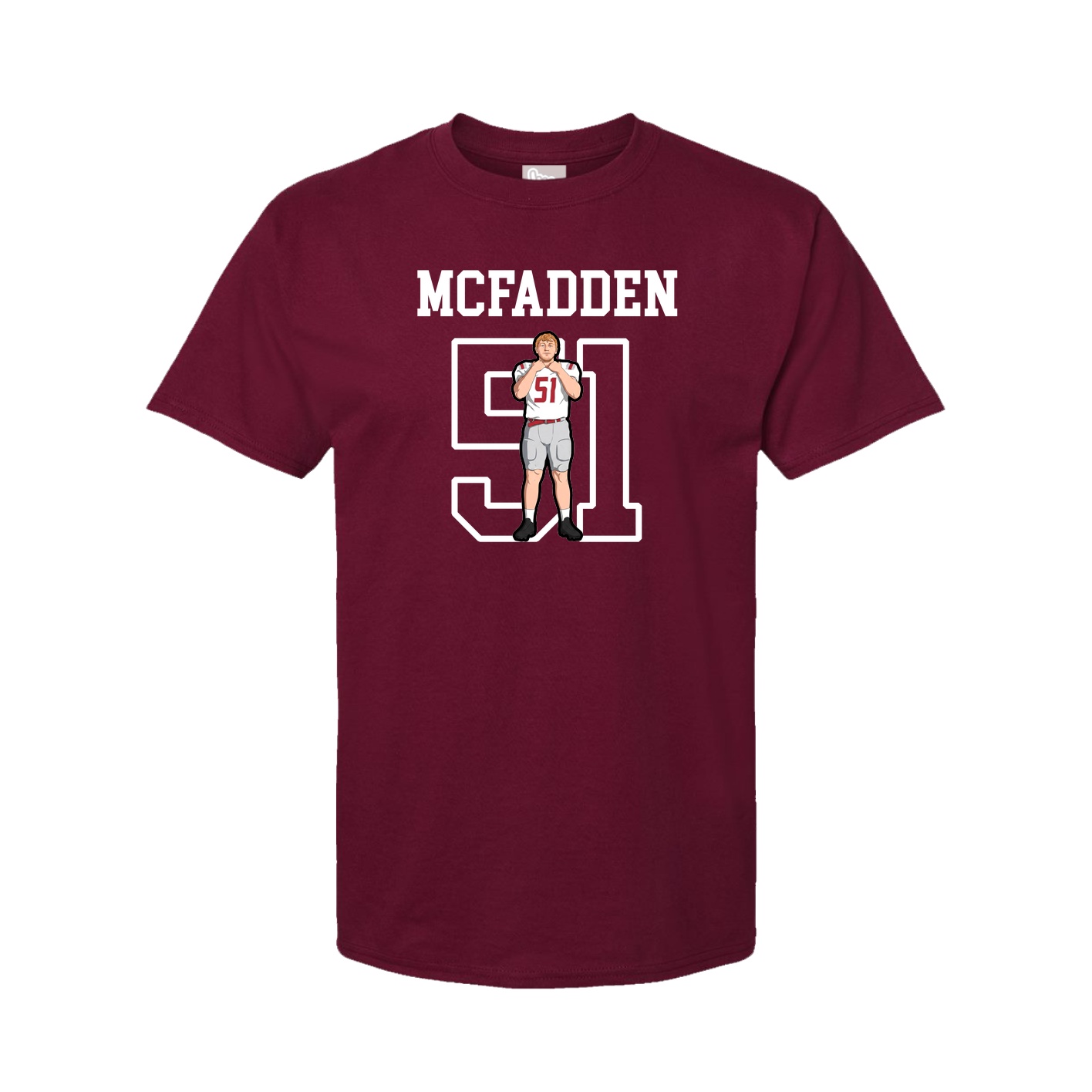 Youth Tee — Shirsey in Cardinal