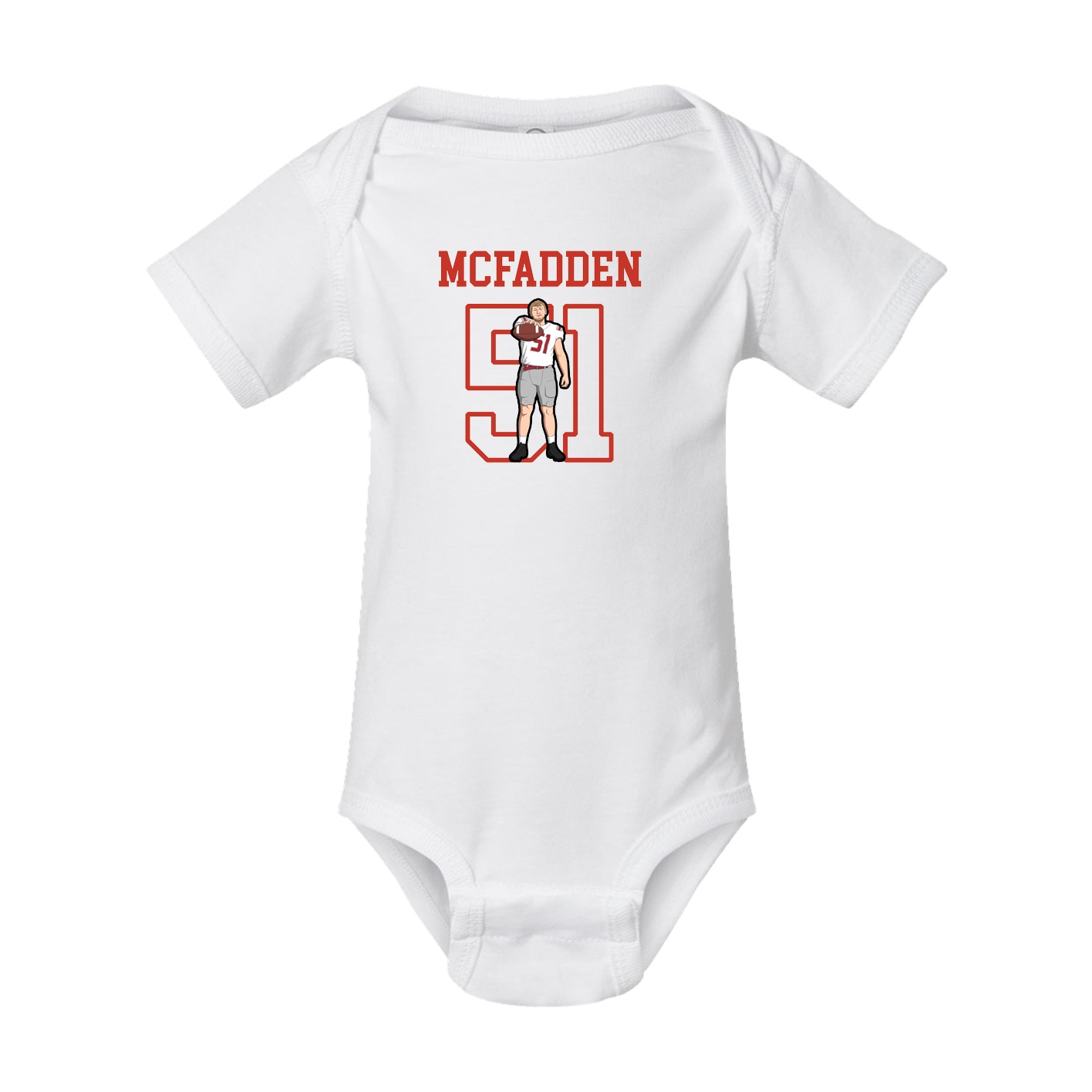 Baby Onesie — Shirsey in White