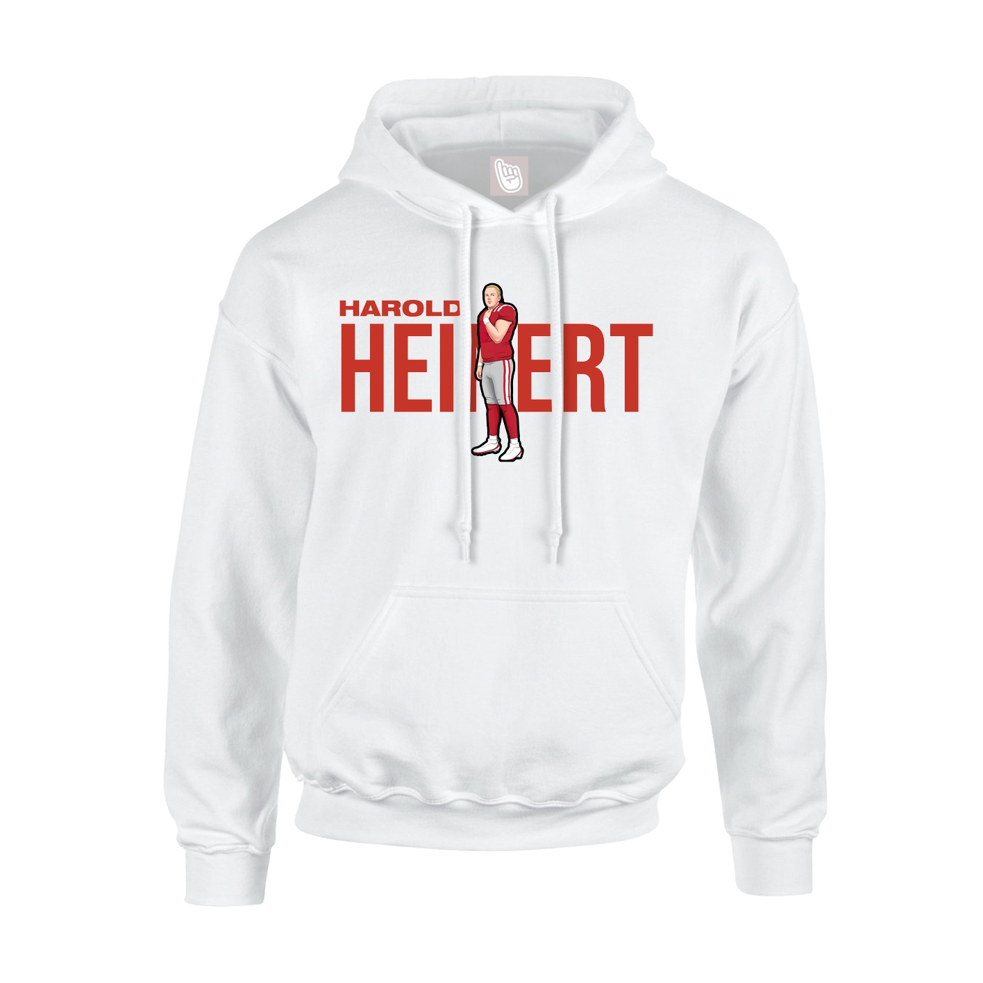 Hoodie — Player Name in White