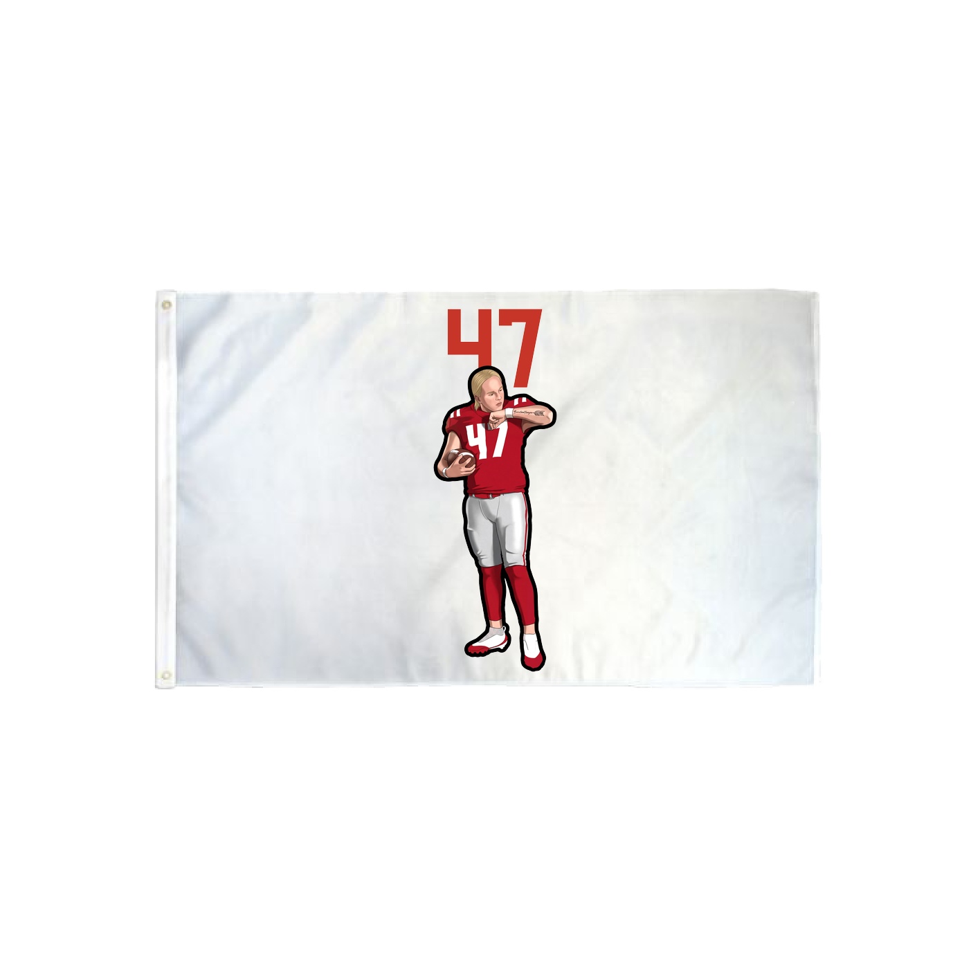 3x5 Flag — Number Top in Classic