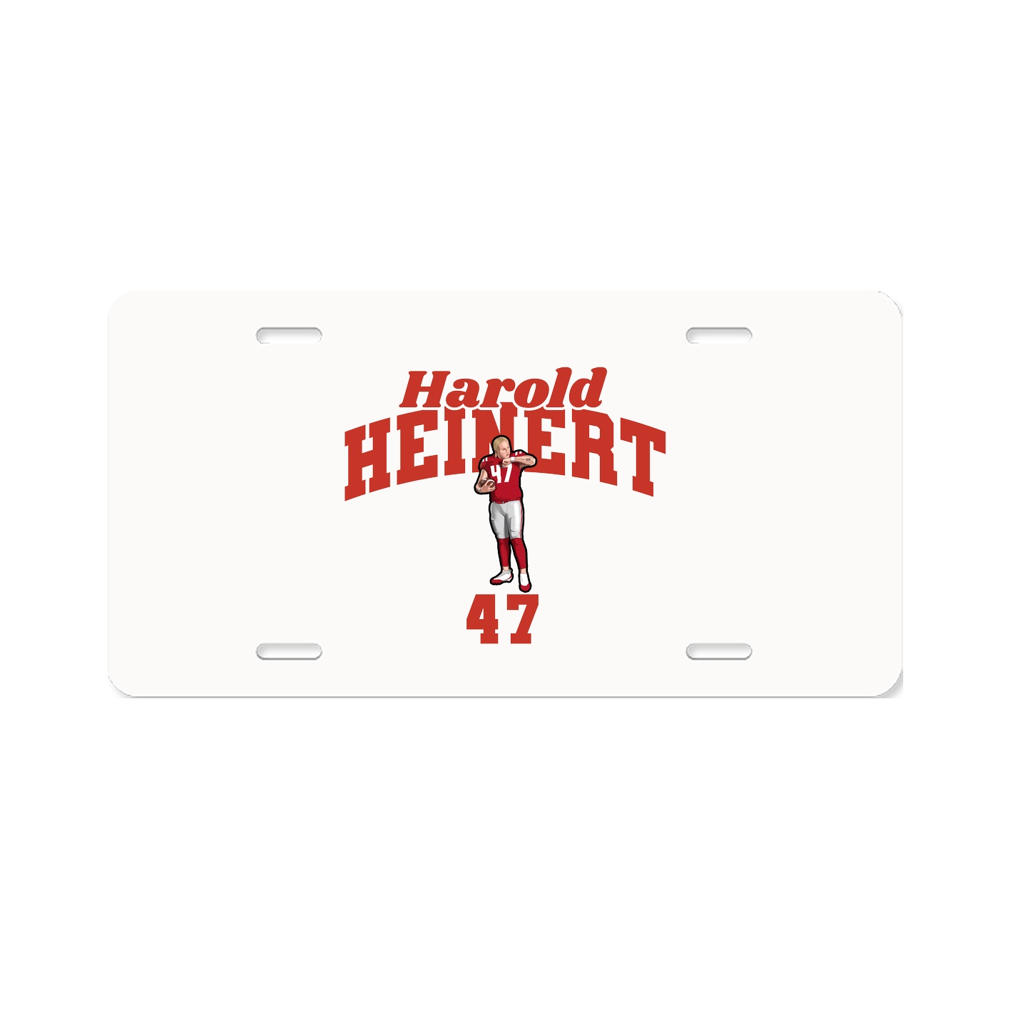 License Plate — Signature Arch in Classic
