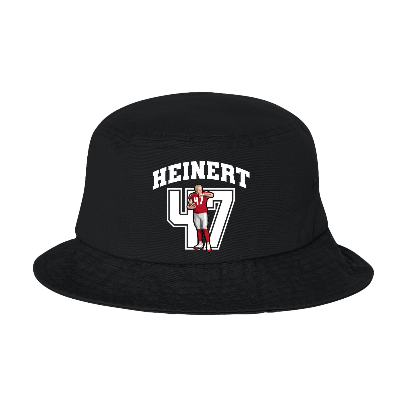 Bucket Cap — Number in Black