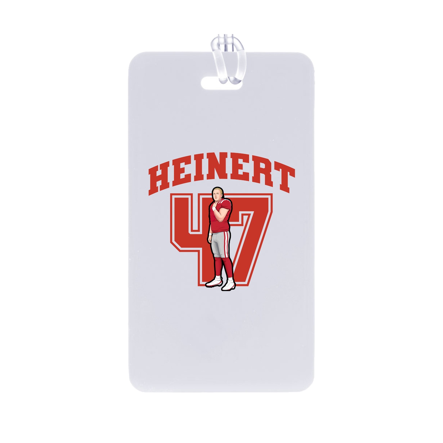 Bag Tag — Number in Classic