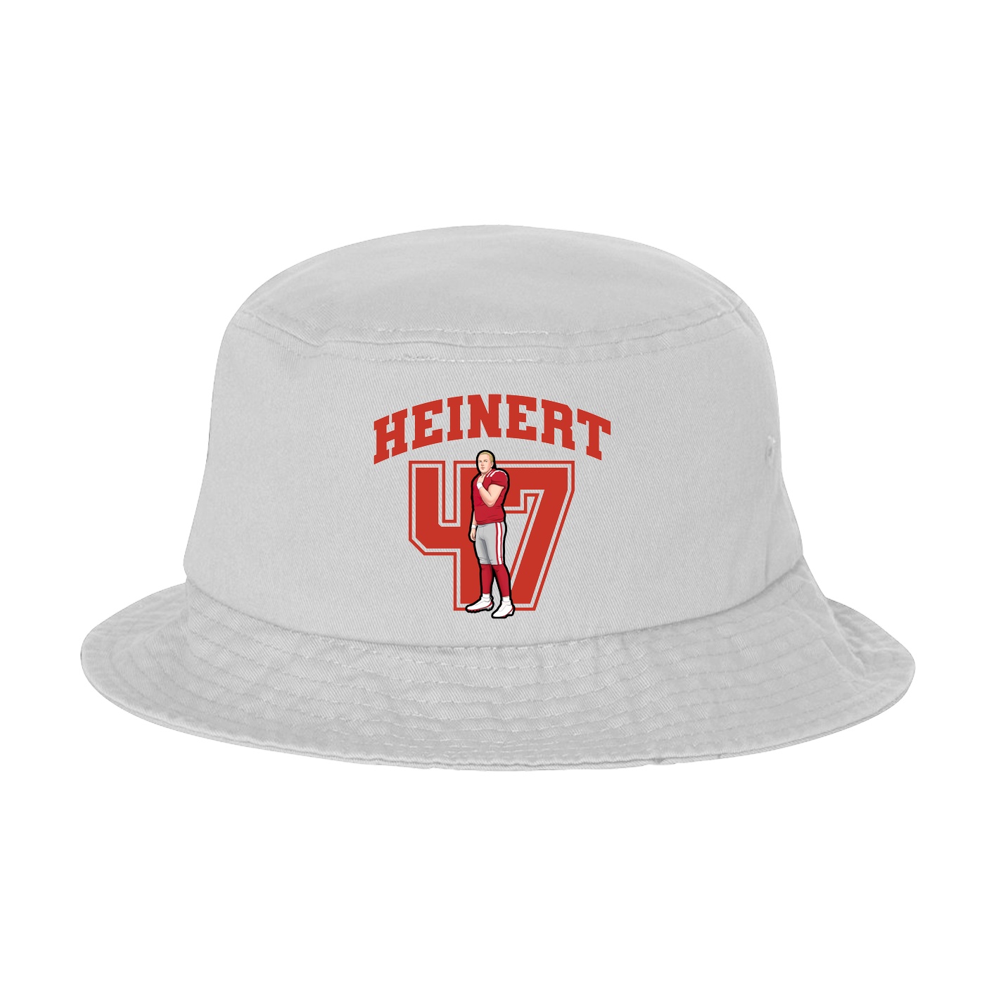 Bucket Cap — Number in White