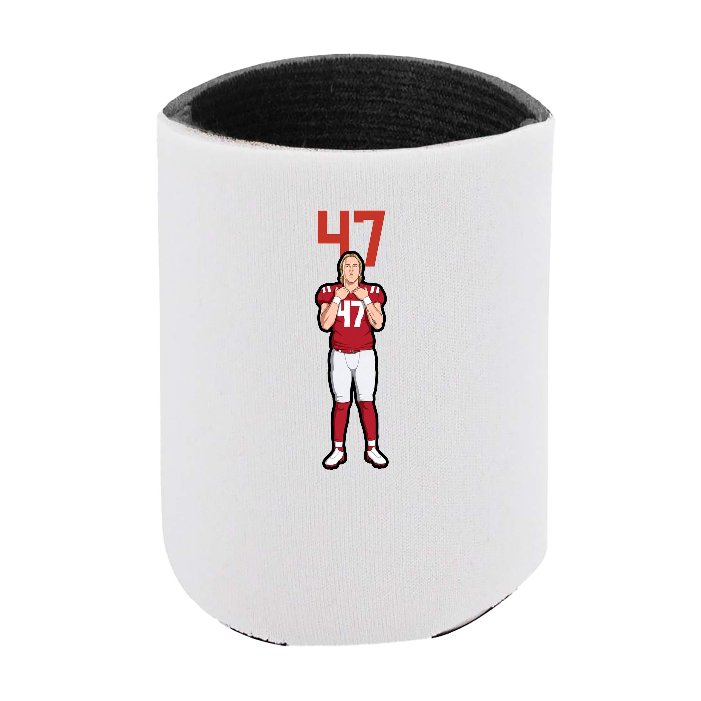 Can Holder — Number Top in White