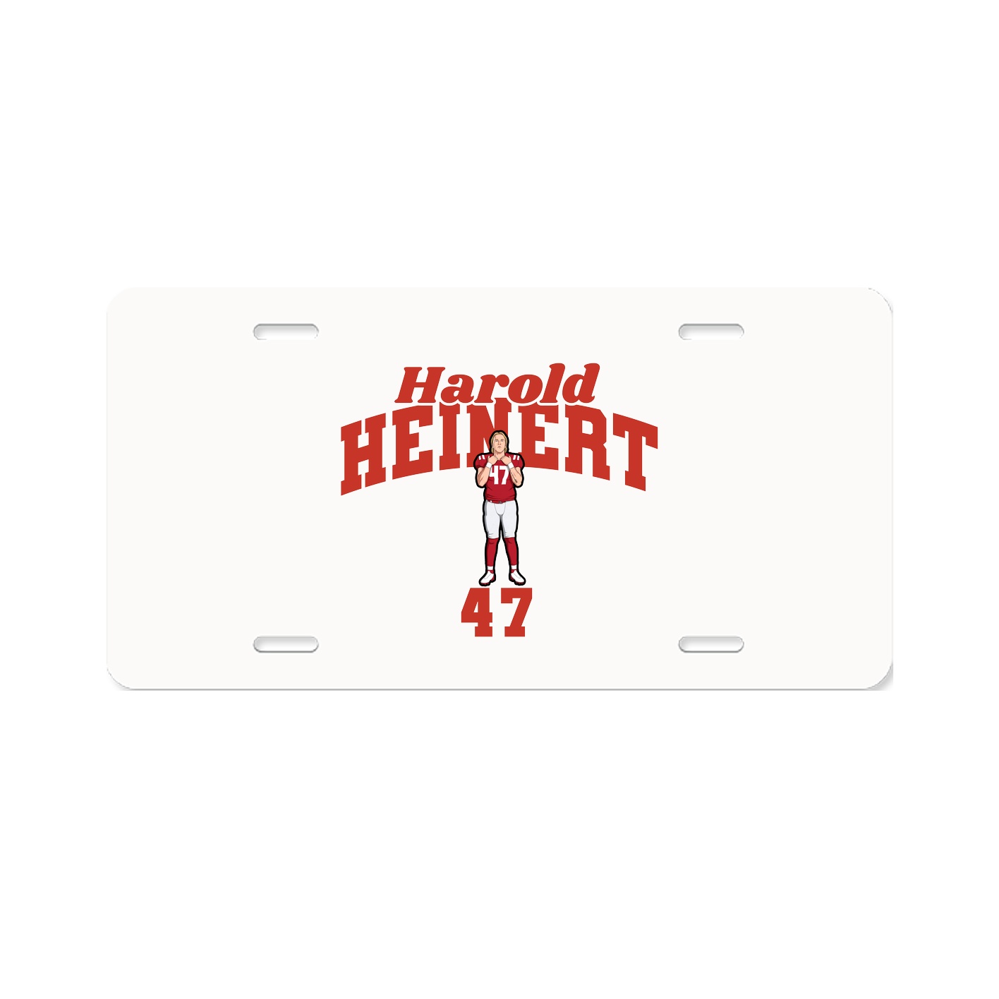 License Plate — Signature Arch in Classic