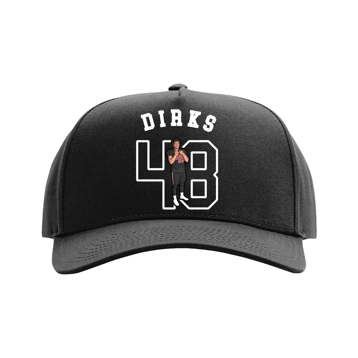 Full Fabric Five-Panel Champ Cap