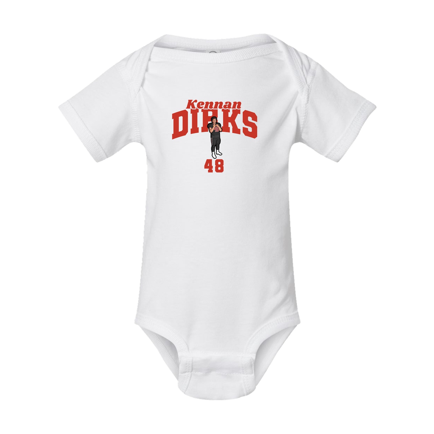 Baby Onesie — Signature Arch in White