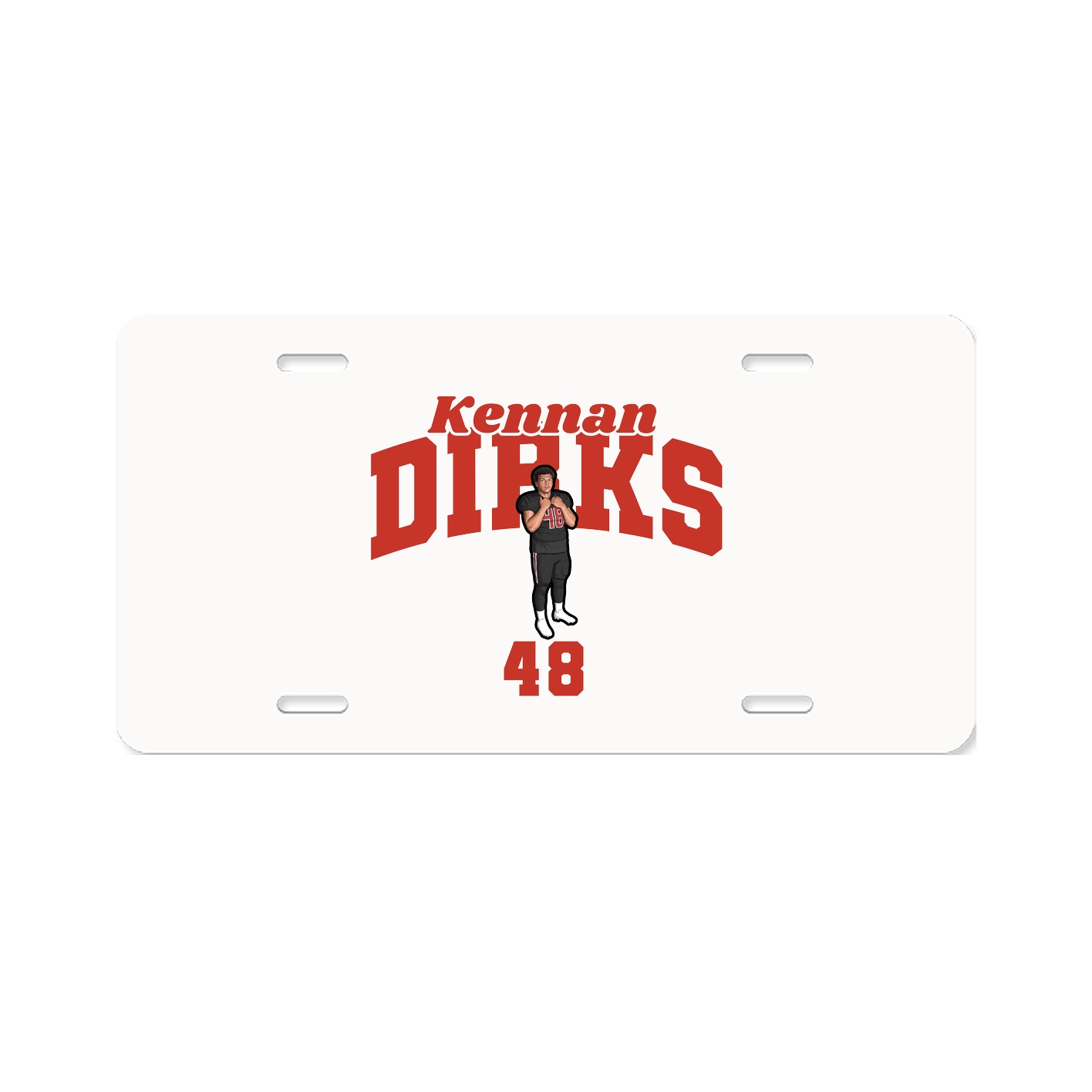 License Plate — Signature Arch in Classic