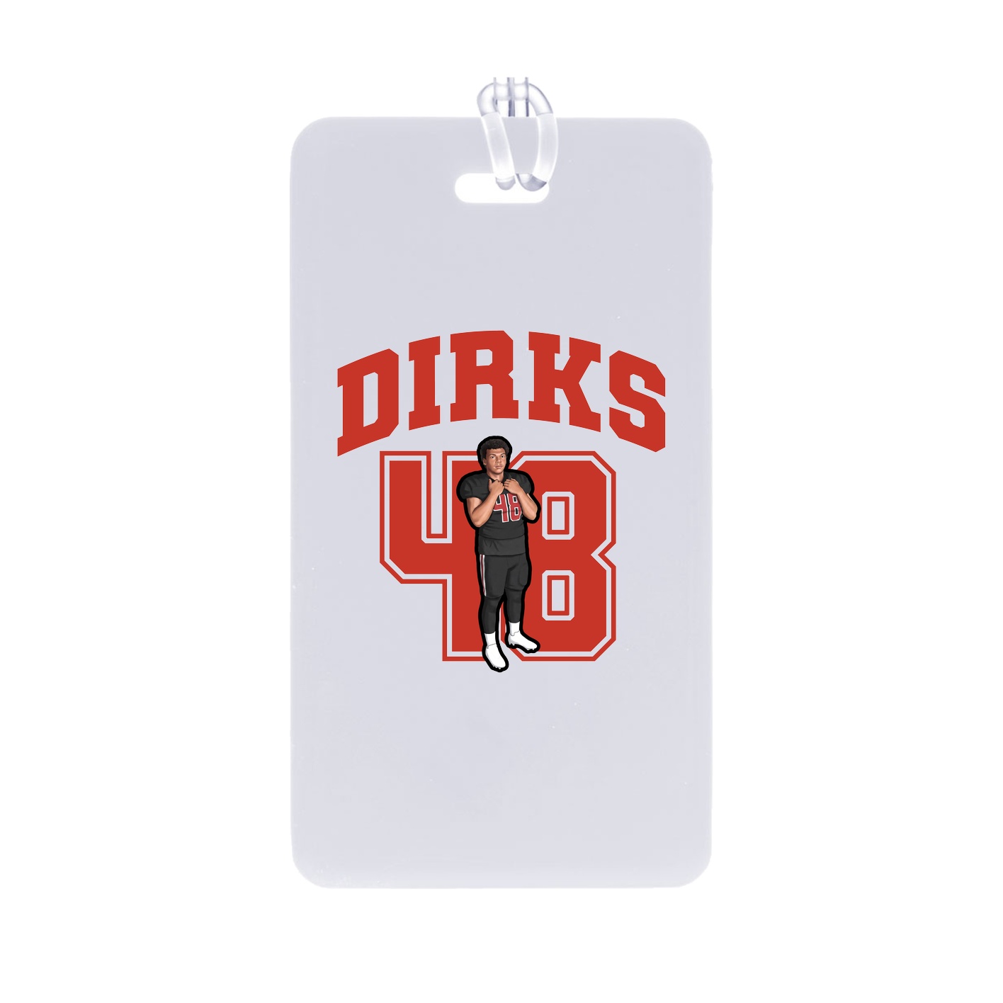 Bag Tag — Number in Classic