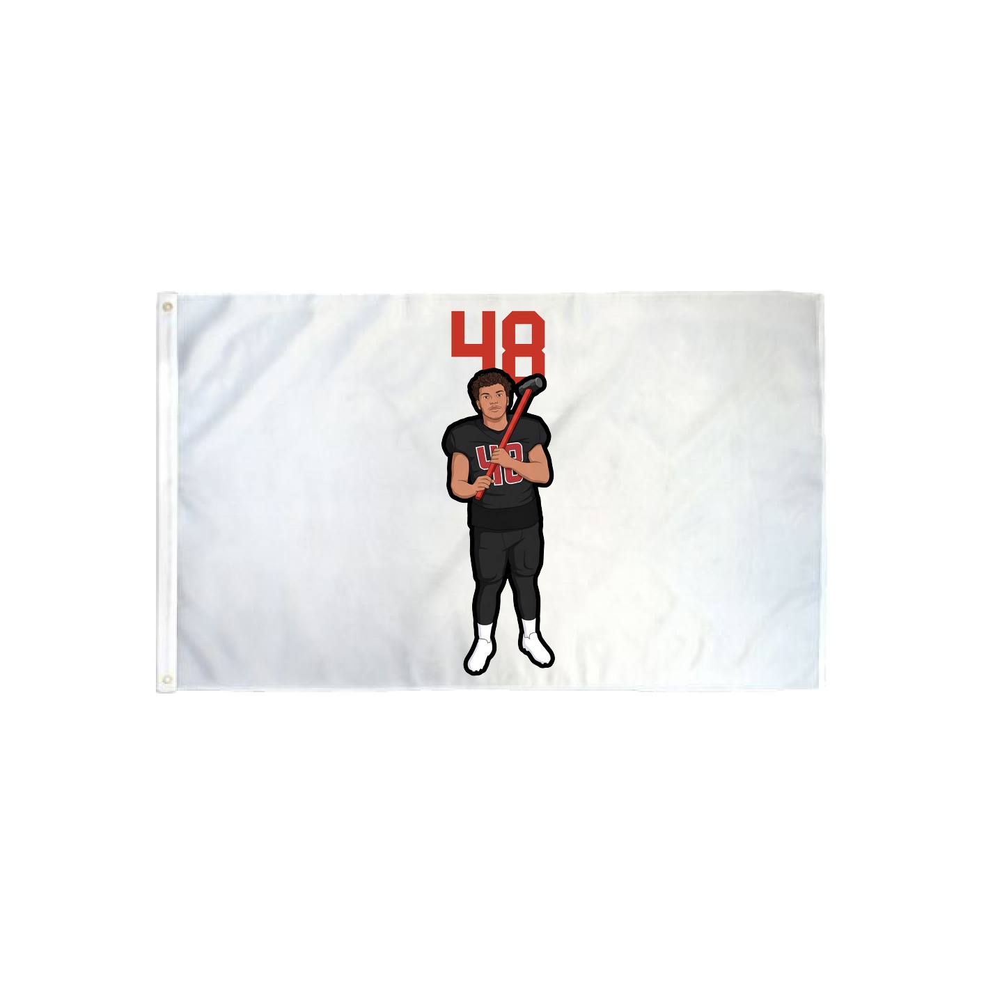 3x5 Flag — Number Top in Classic