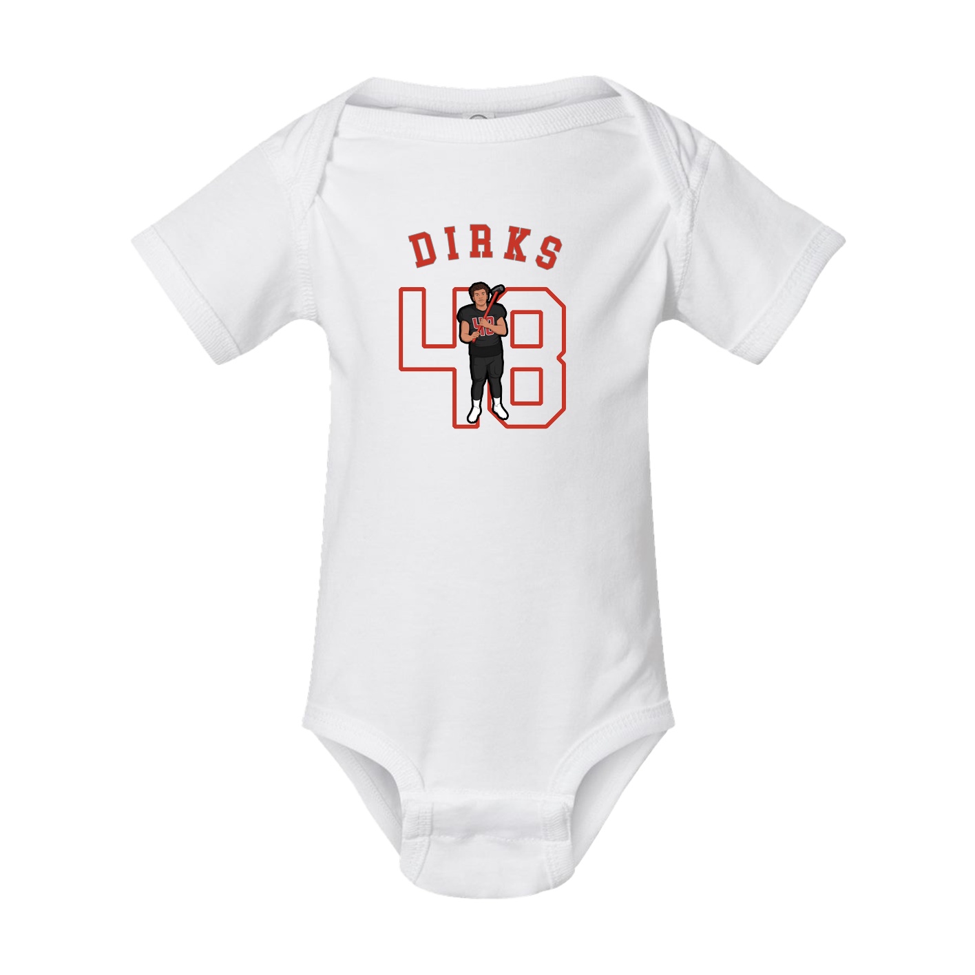 Baby Onesie — Shirsey Arch in White