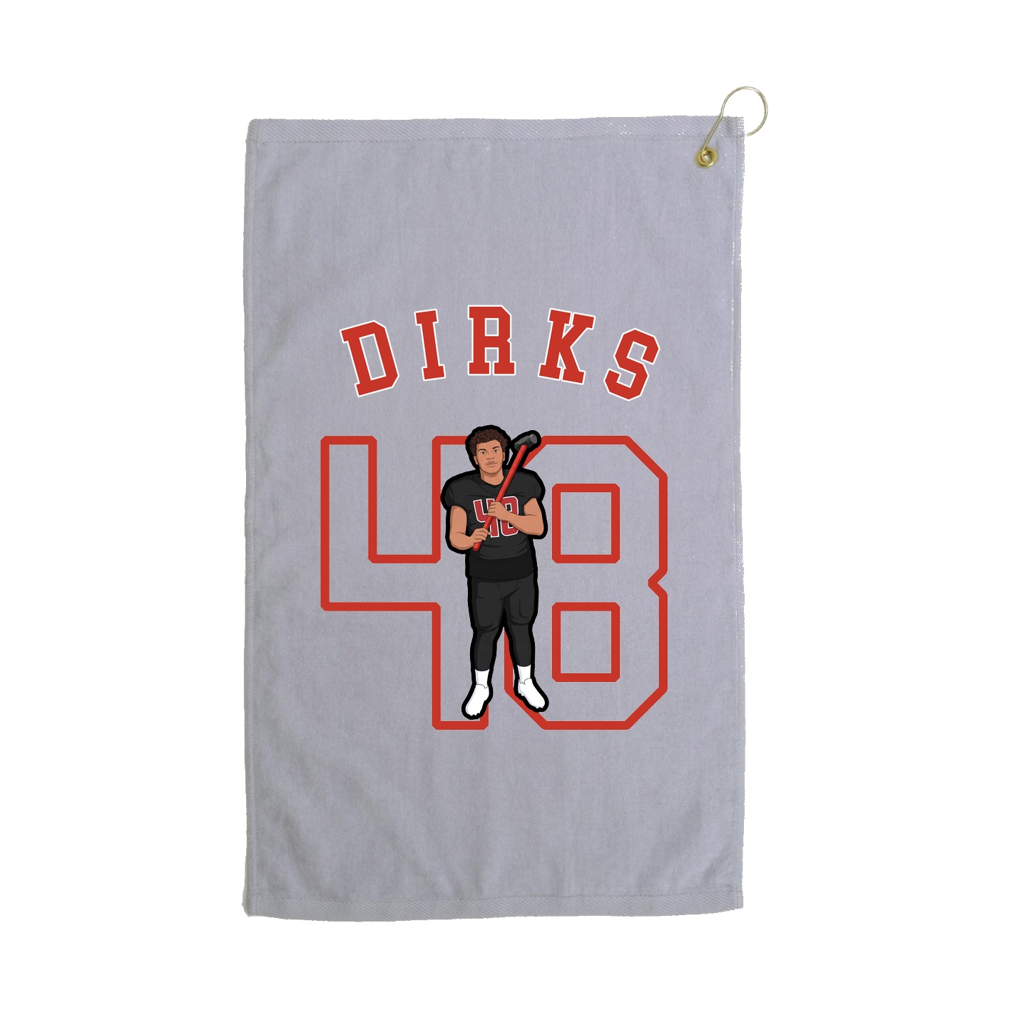 Golf Towel — Shirsey Arch in Grey