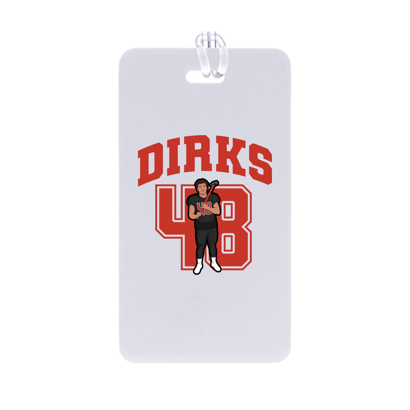 Bag Tag — Number in Classic