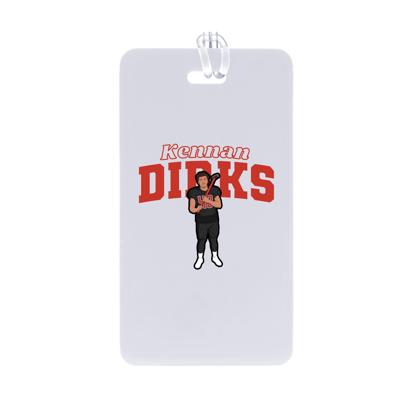 Bag Tag — Name Arch in Classic