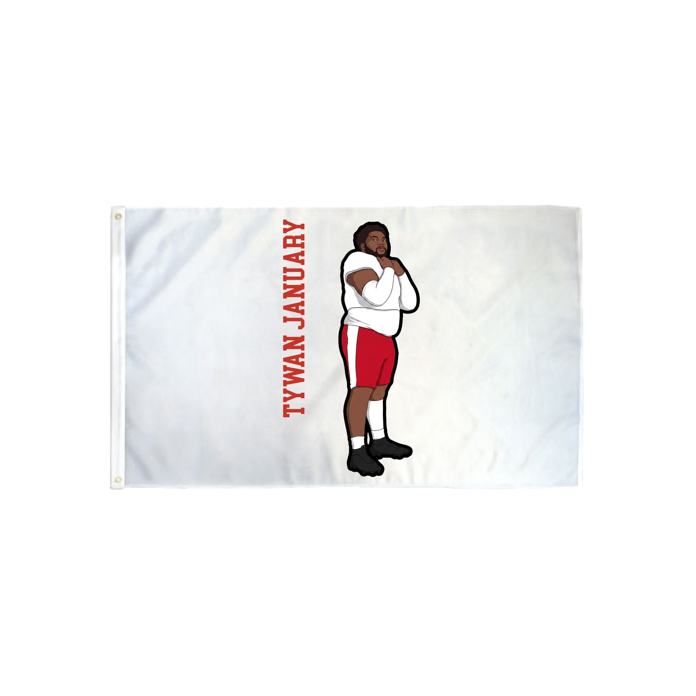 3x5 Flag — Name Vertical in Classic