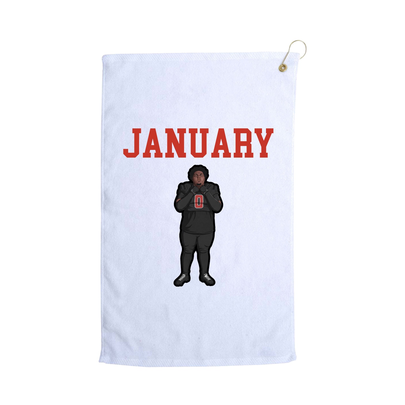 Golf Towel — Shirsey in White