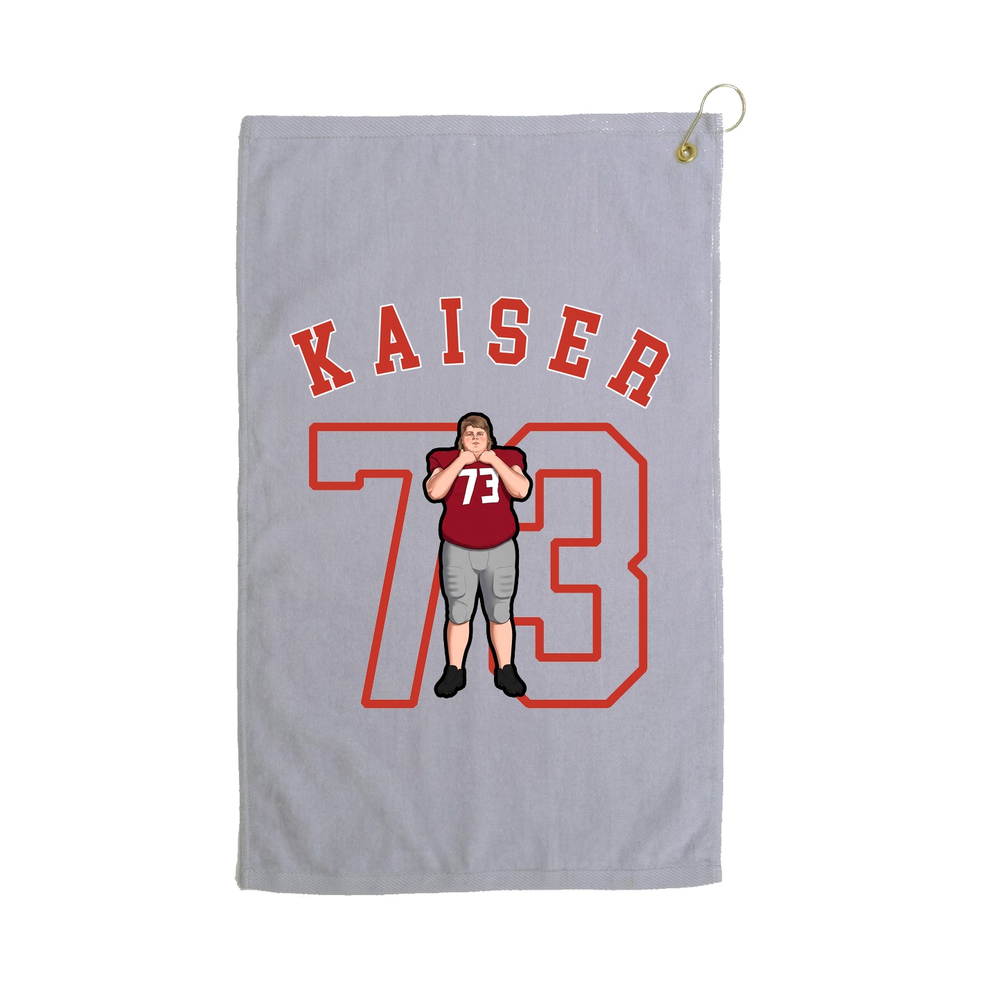 Golf Towel — Shirsey Arch in Grey