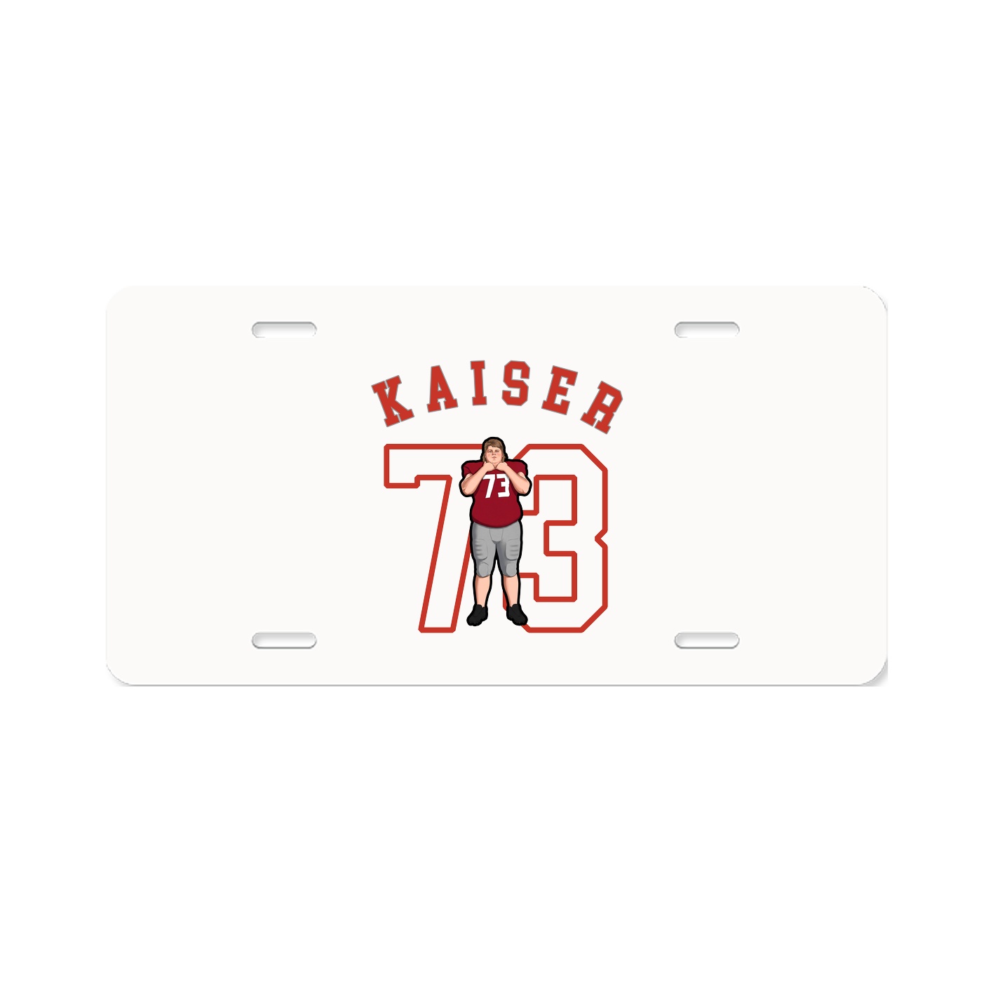 License Plate — Shirsey Arch in Classic