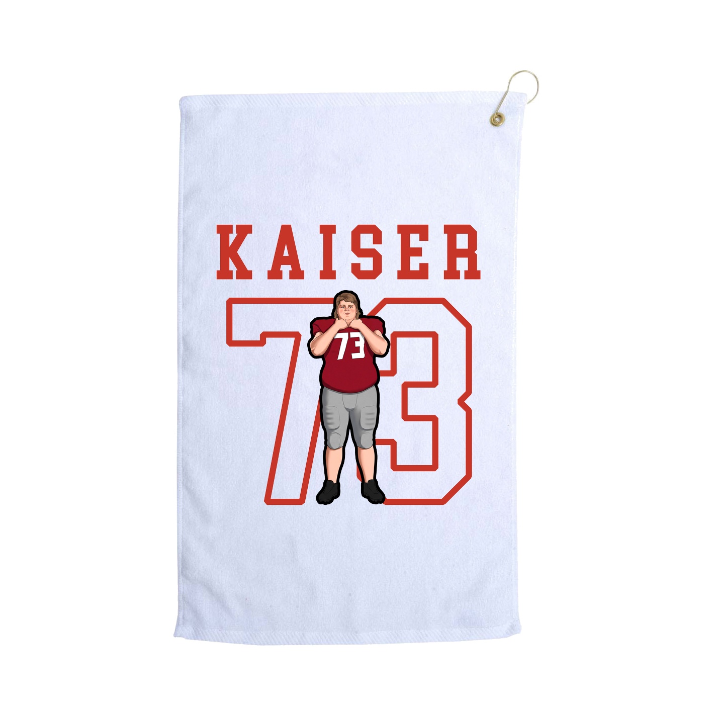 Golf Towel — Shirsey in White