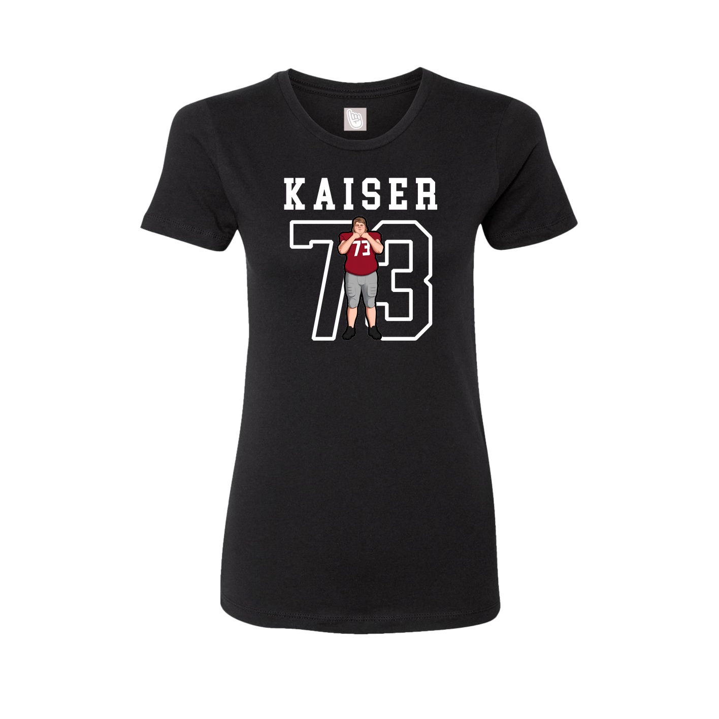 Fitted Women's Tee — Shirsey in Black