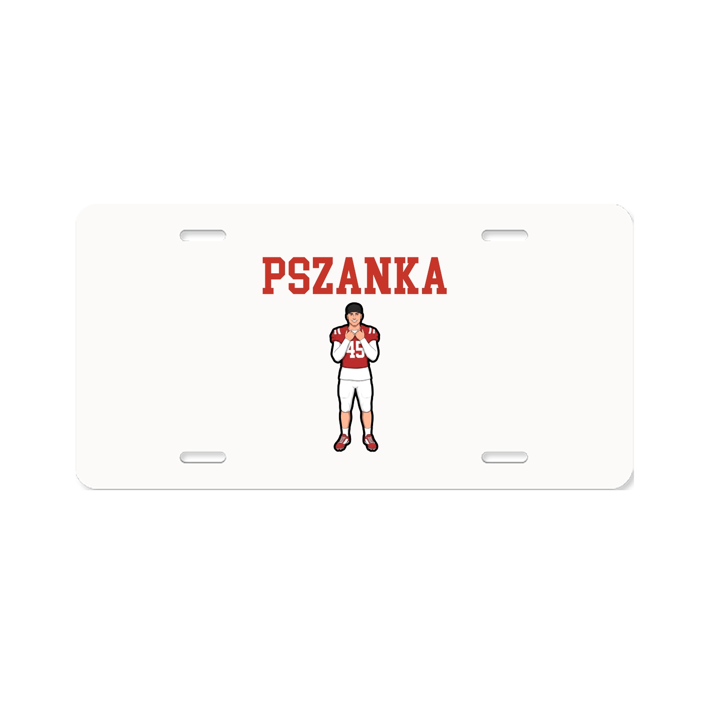 License Plate — Shirsey in Classic