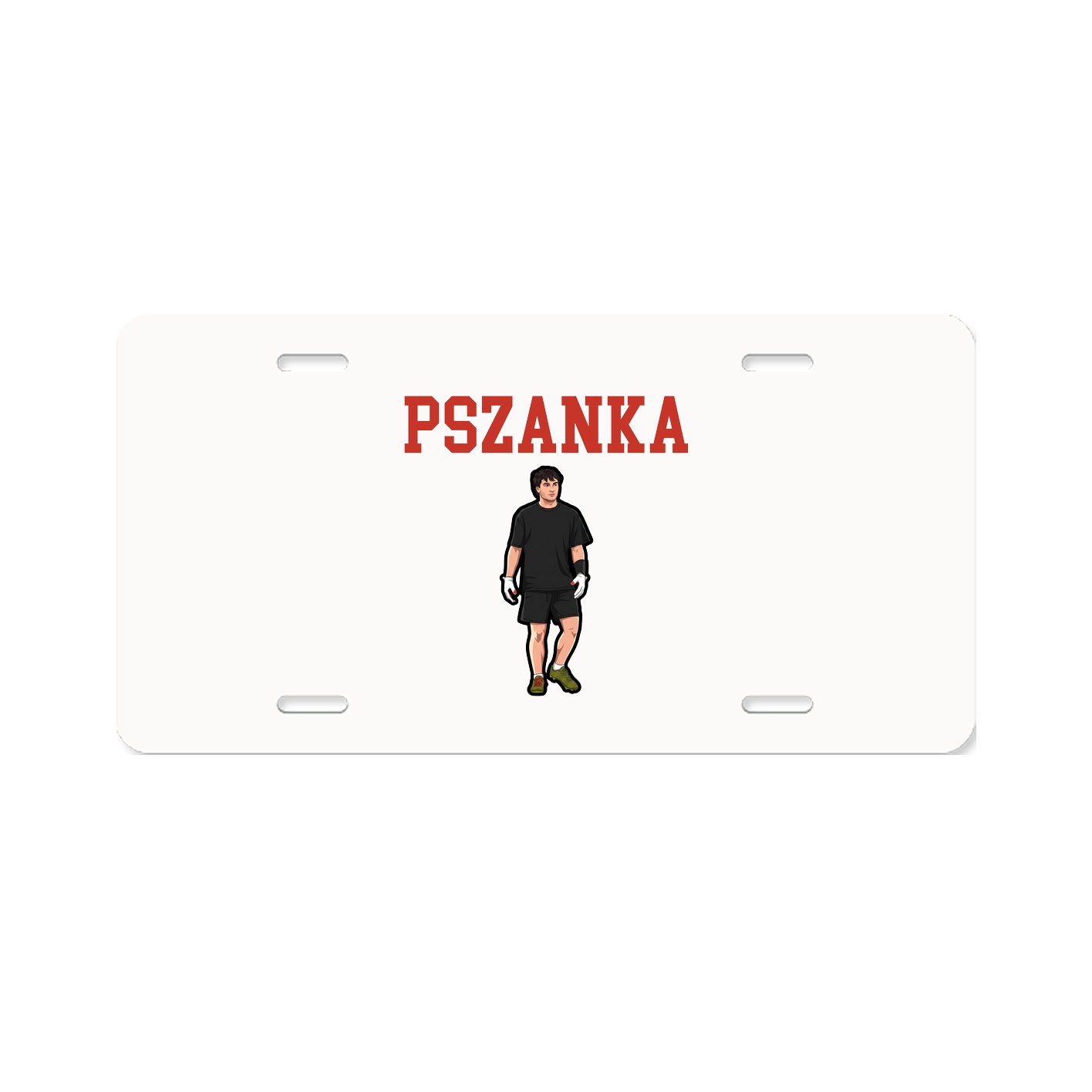 License Plate — Shirsey in Classic