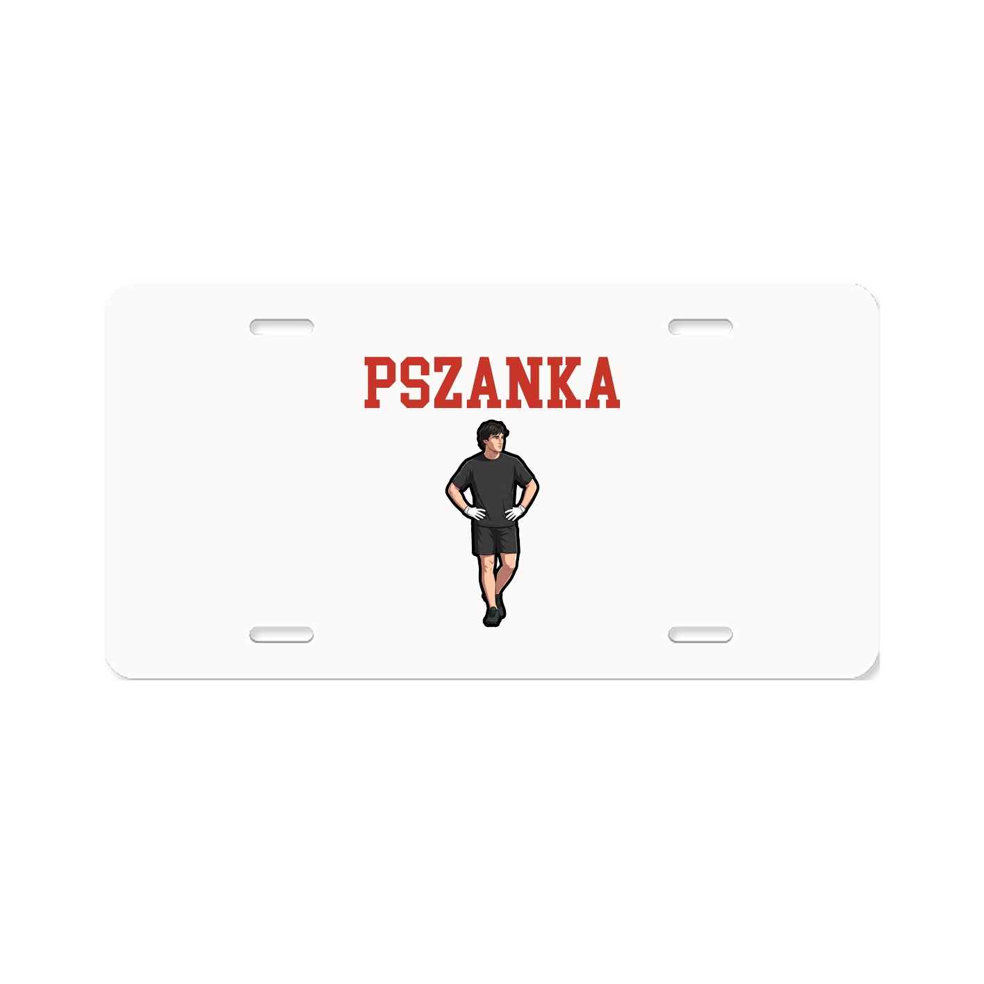 License Plate — Shirsey in Classic