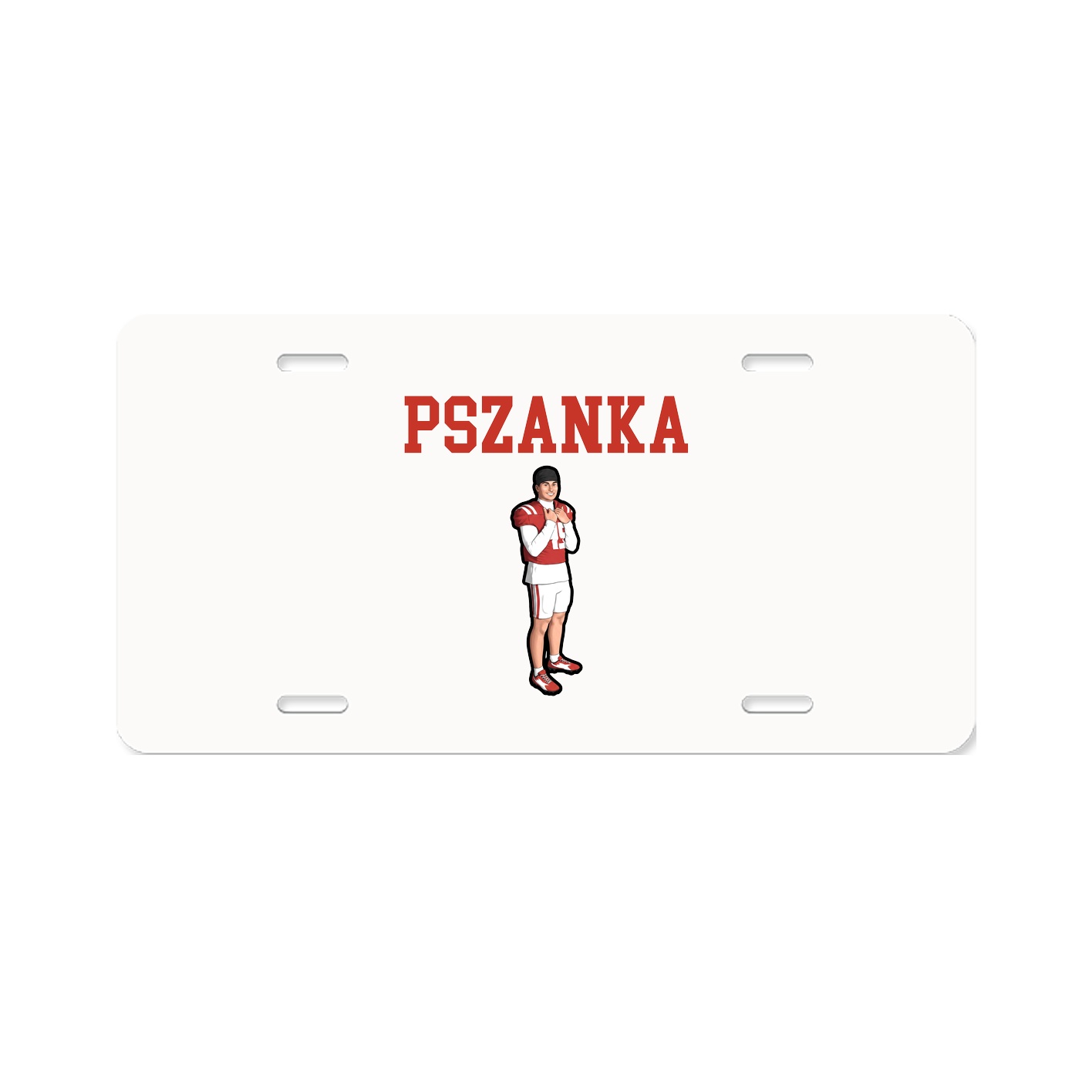 License Plate — Shirsey in Classic