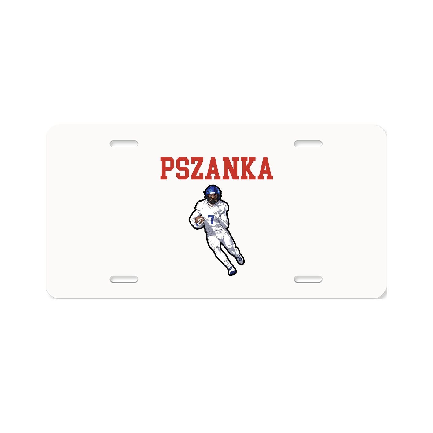 License Plate — Shirsey in Classic