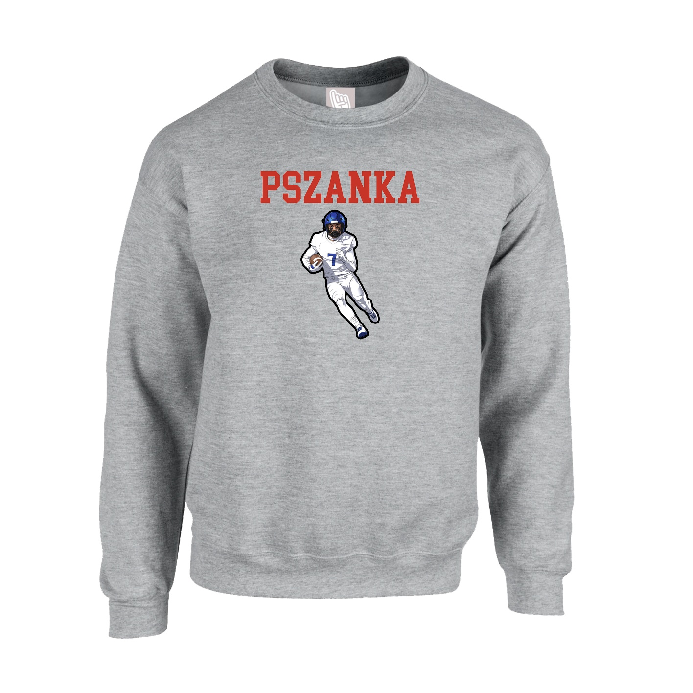 Fleece Crew — Shirsey in Grey
