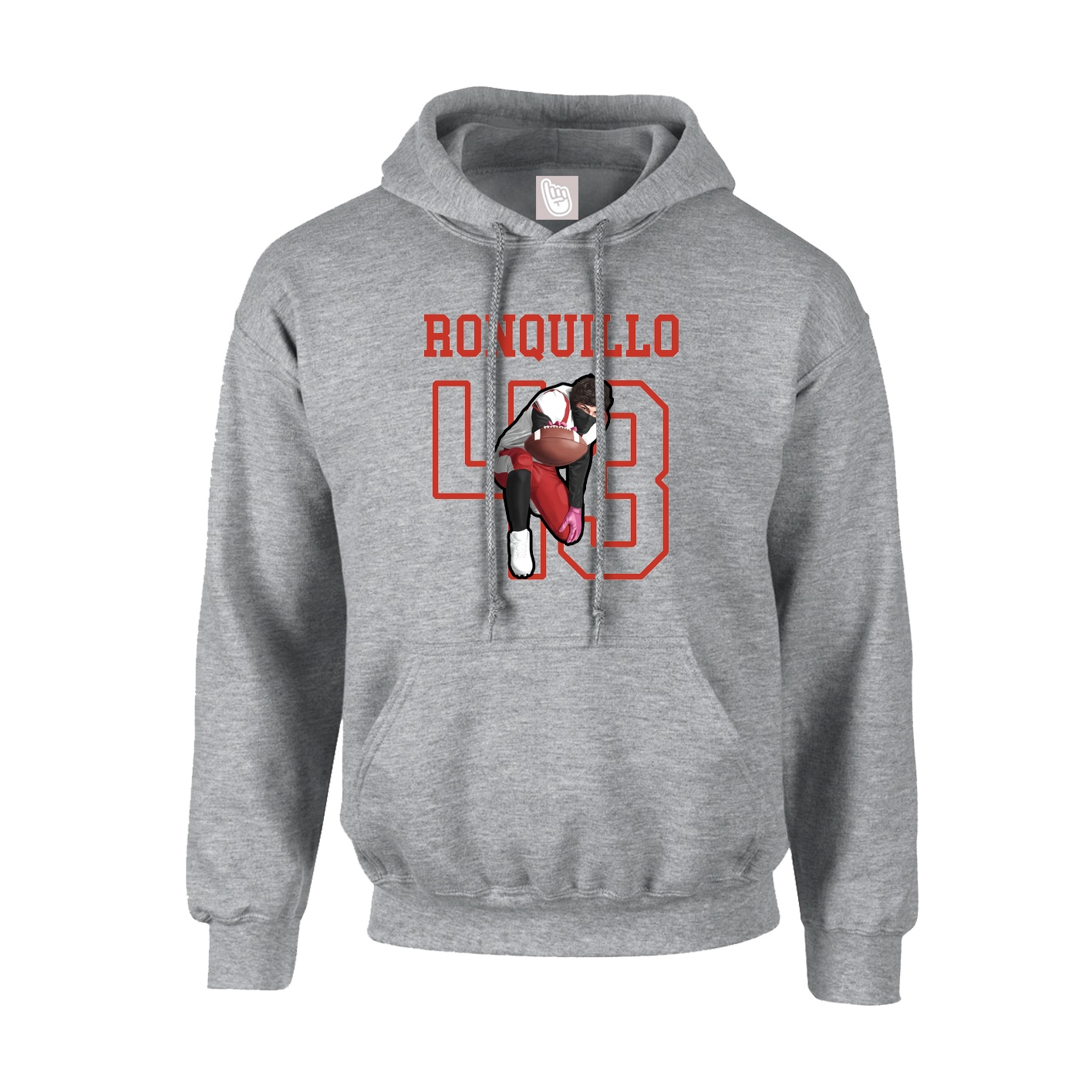 Hoodie — Shirsey in Grey