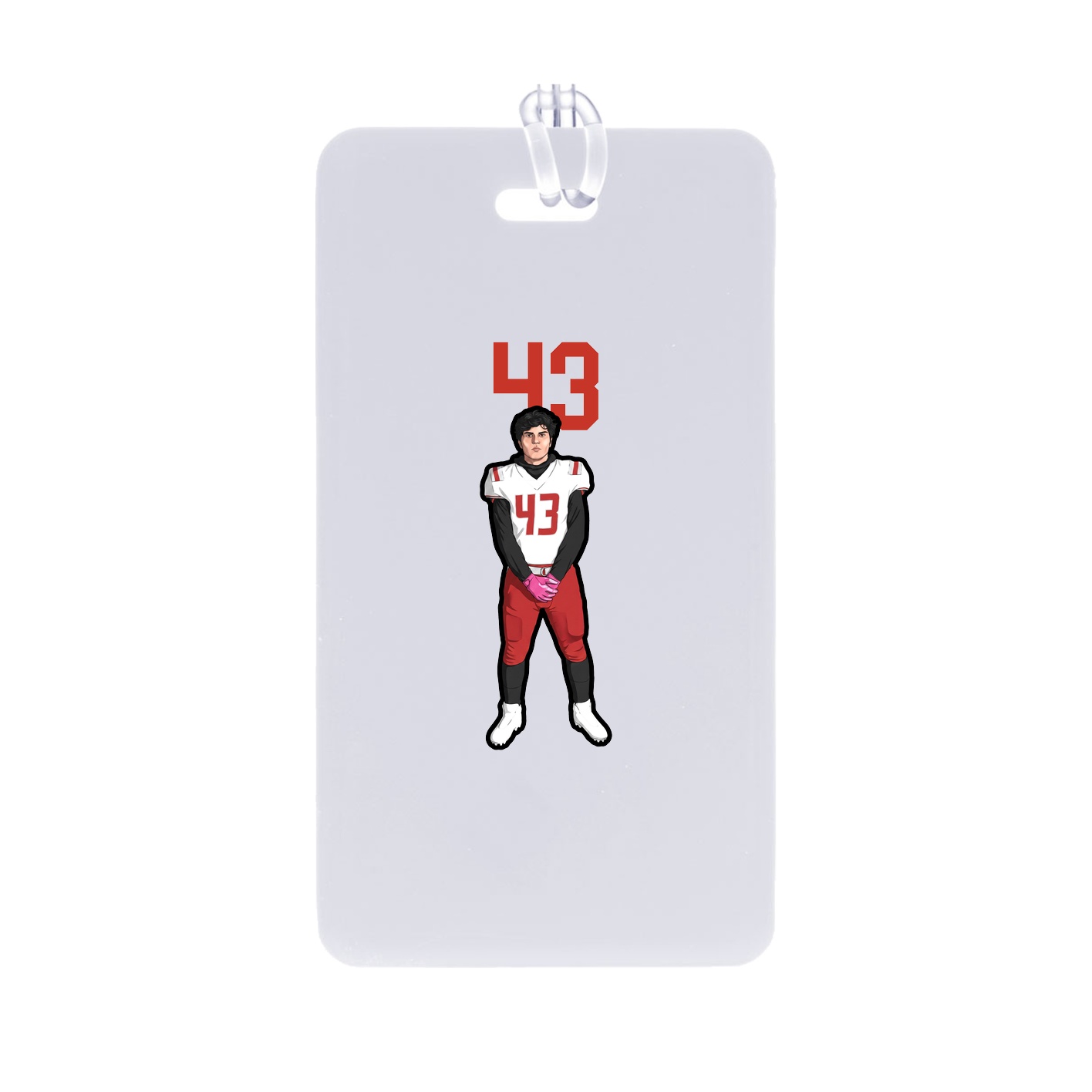 Bag Tag — Number Top in Classic