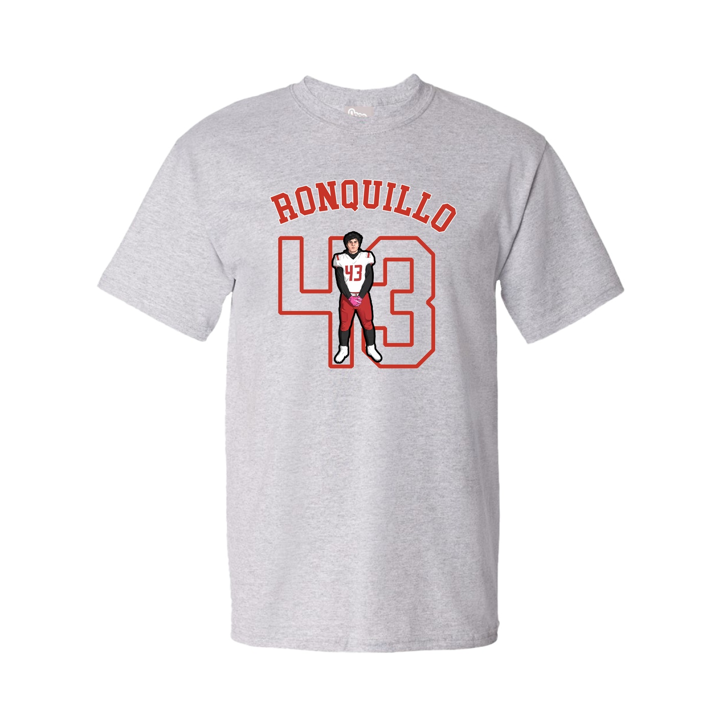 Youth Tee — Shirsey Arch in Grey