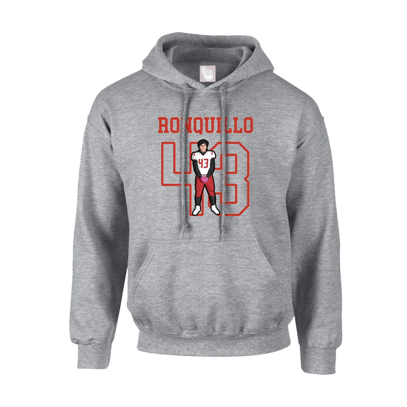 Youth Hoodie — Shirsey in Grey