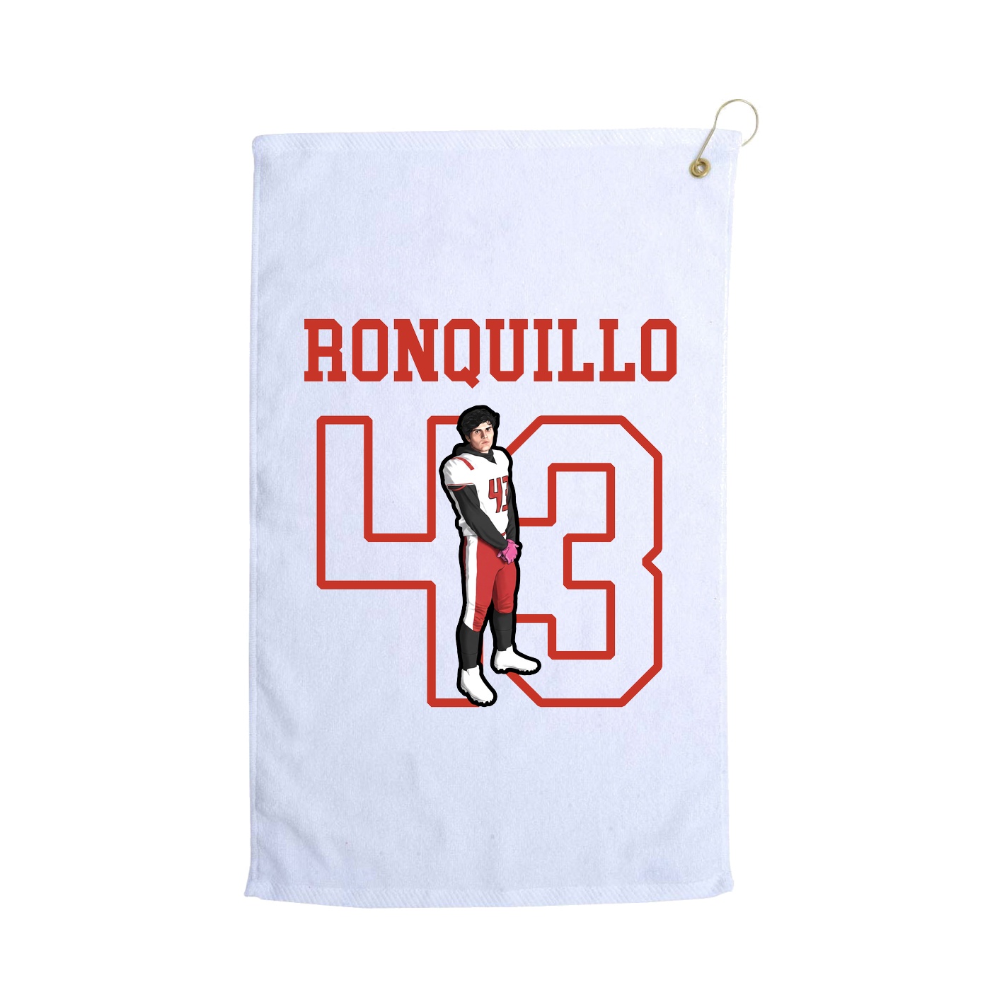 Golf Towel — Shirsey in White